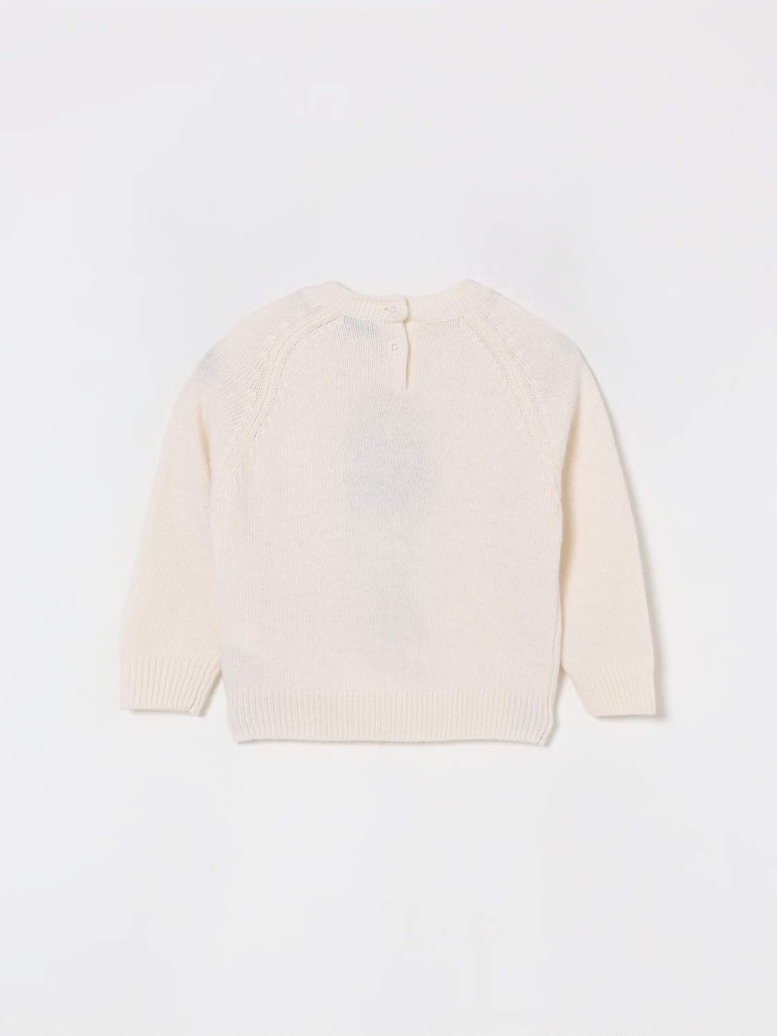 IL GUFO SWEATER: Sweater kids Il Gufo, White - Img 2