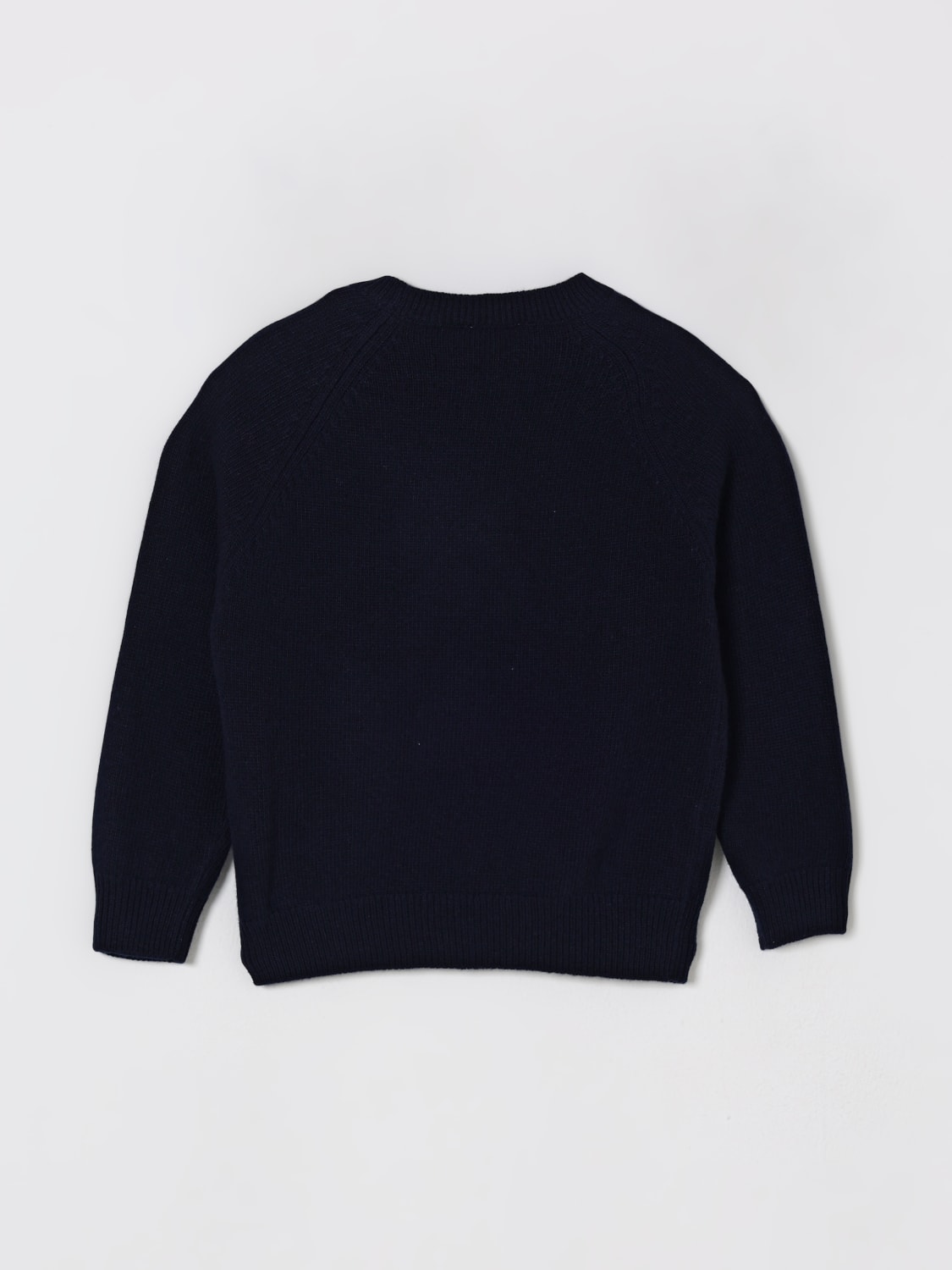 IL GUFO SWEATER: Sweater kids Il Gufo, Blue - Img 2