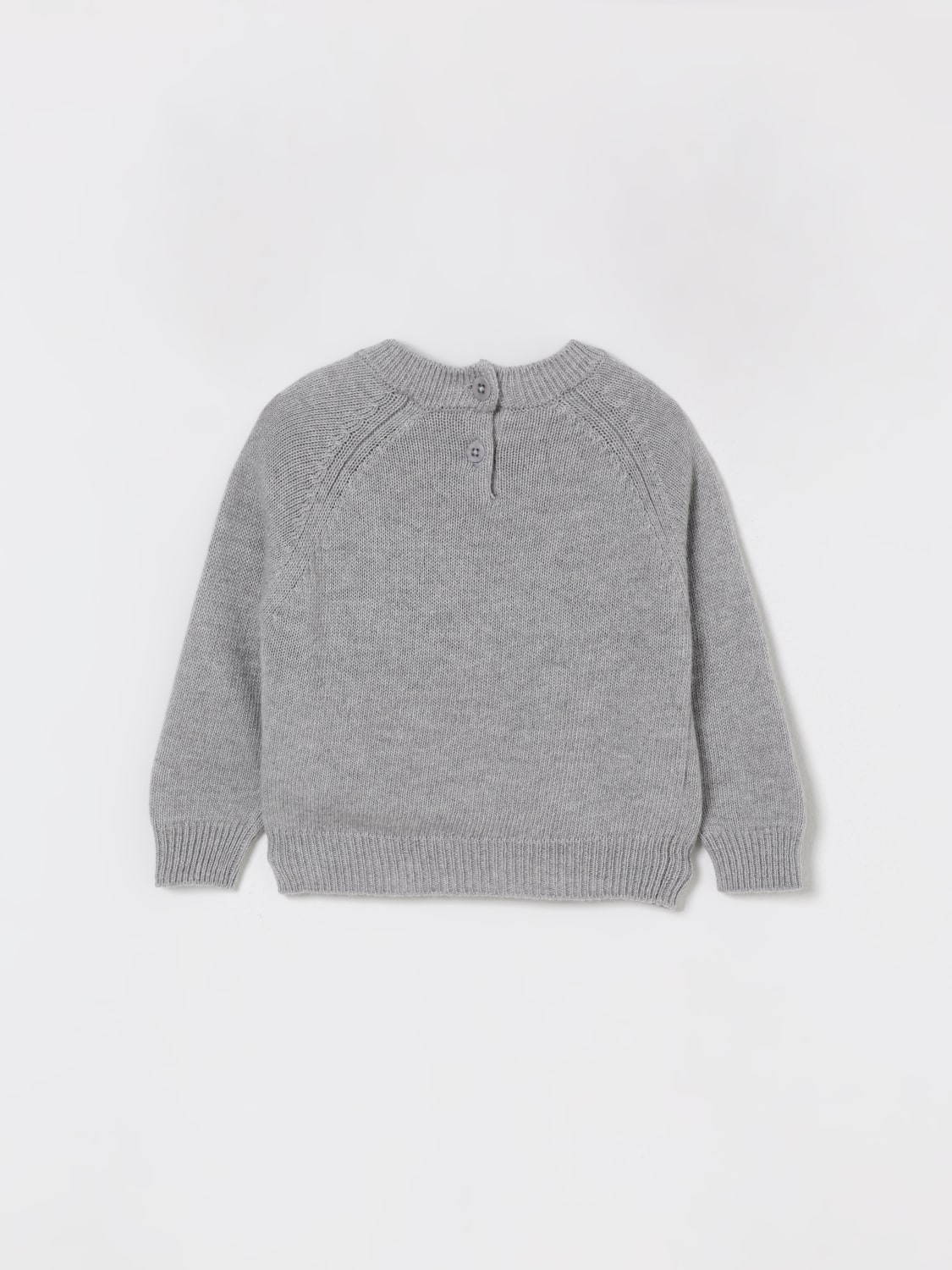 IL GUFO SWEATER: Sweater kids Il Gufo, Grey - Img 2