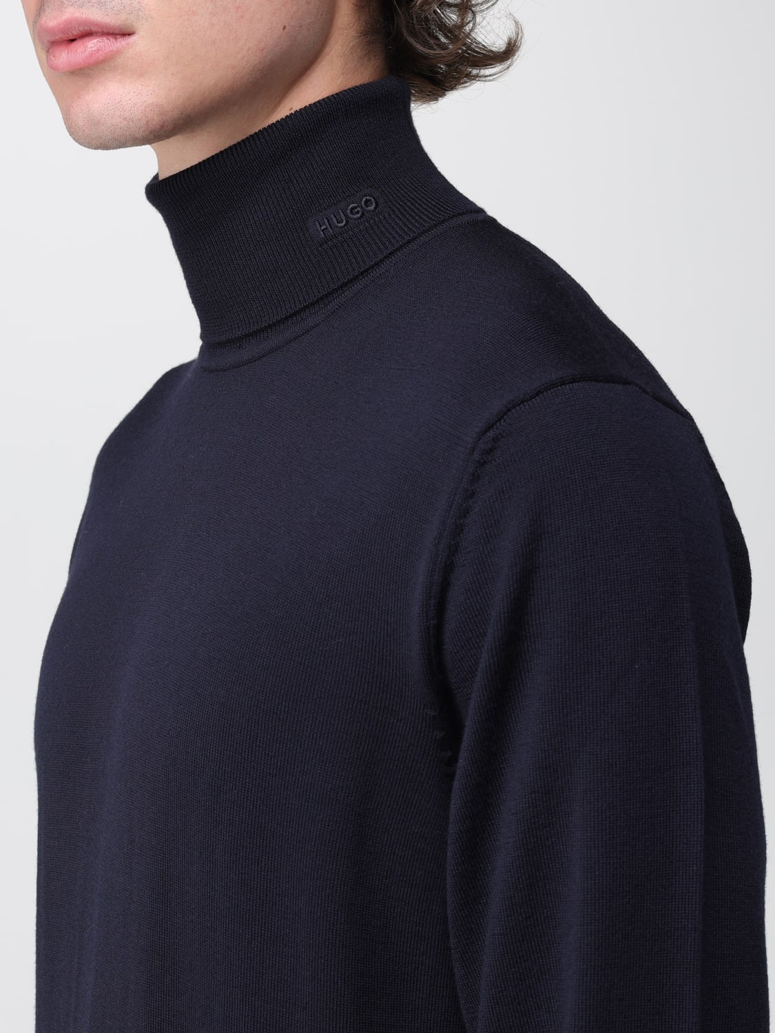 HUGO SWEATER: Sweater men Hugo, Blue - Img 3