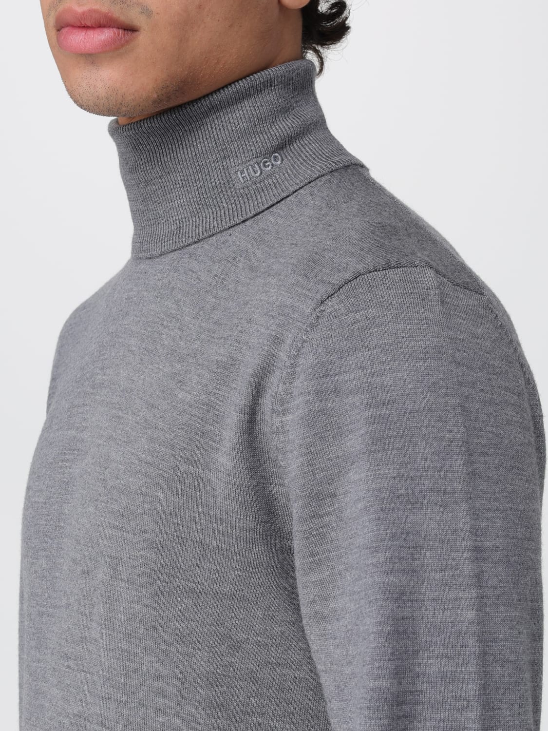 HUGO PULL: Pull homme Hugo, Gris - Img 3
