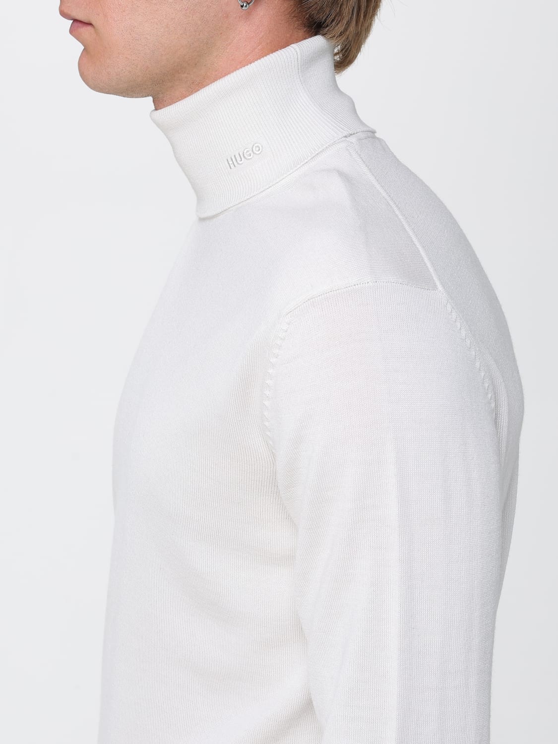 HUGO PULL: Pull homme Hugo, Glace - Img 3