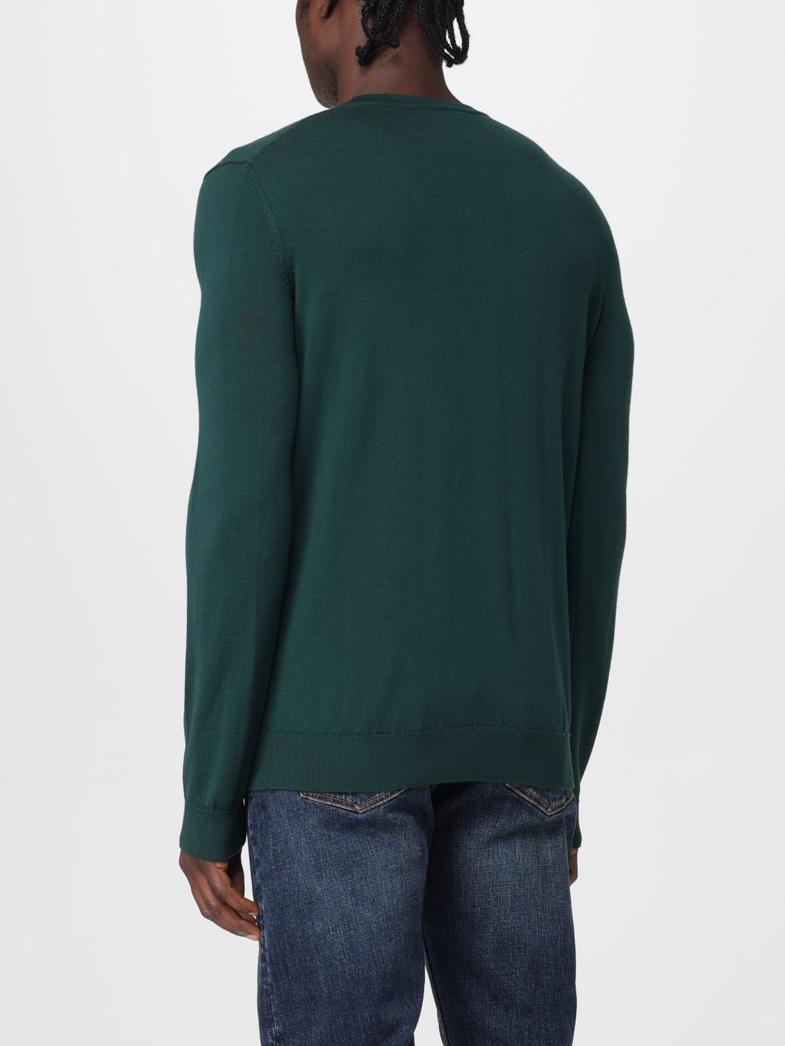 HUGO SWEATER: Sweater men Hugo, Green - Img 2
