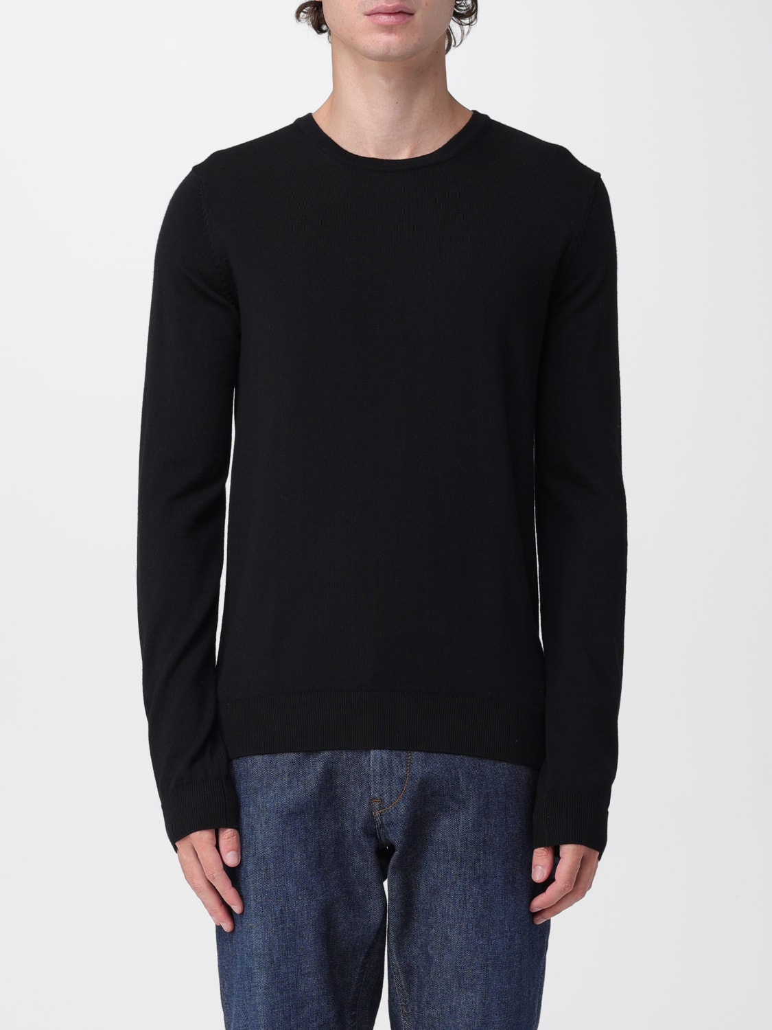 HUGO SWEATER: Sweater men Hugo, Black - Img 1