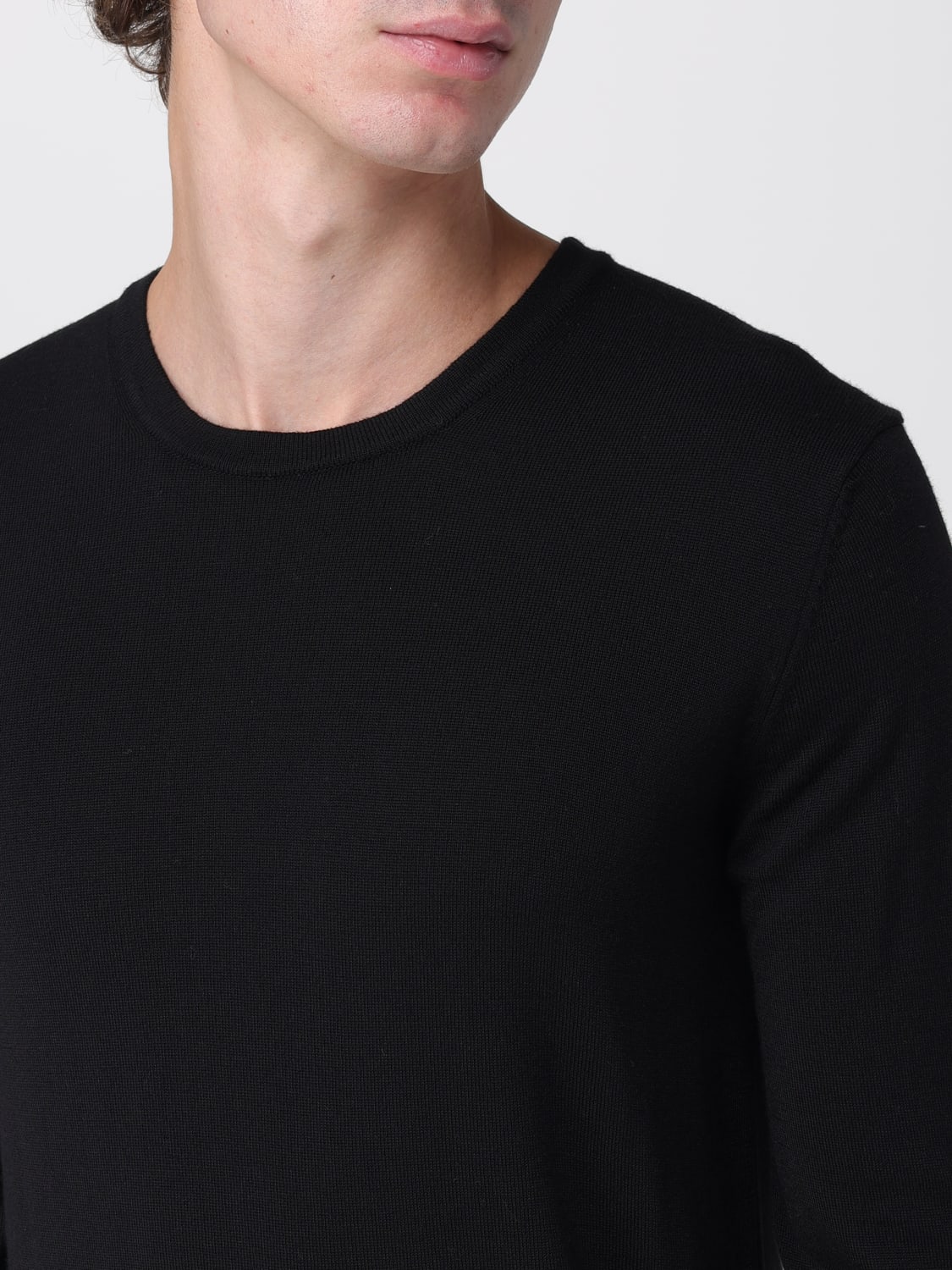 HUGO SWEATER: Sweater men Hugo, Black - Img 3