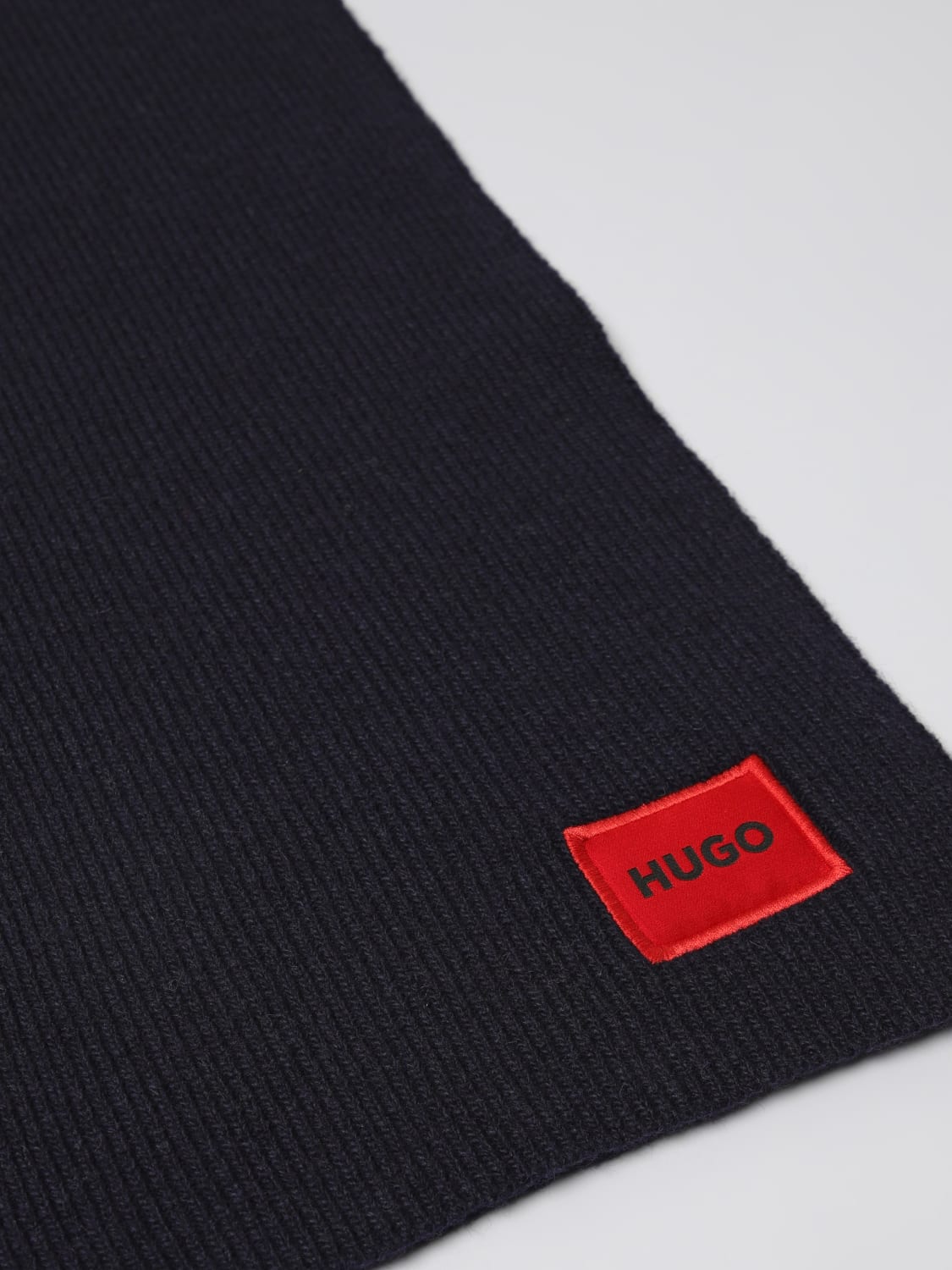 HUGO SCARF: Scarf men Hugo, Blue - Img 3