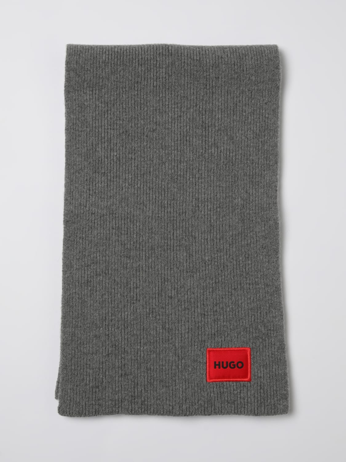 HUGO SCARF: Scarf men Hugo, Grey - Img 1