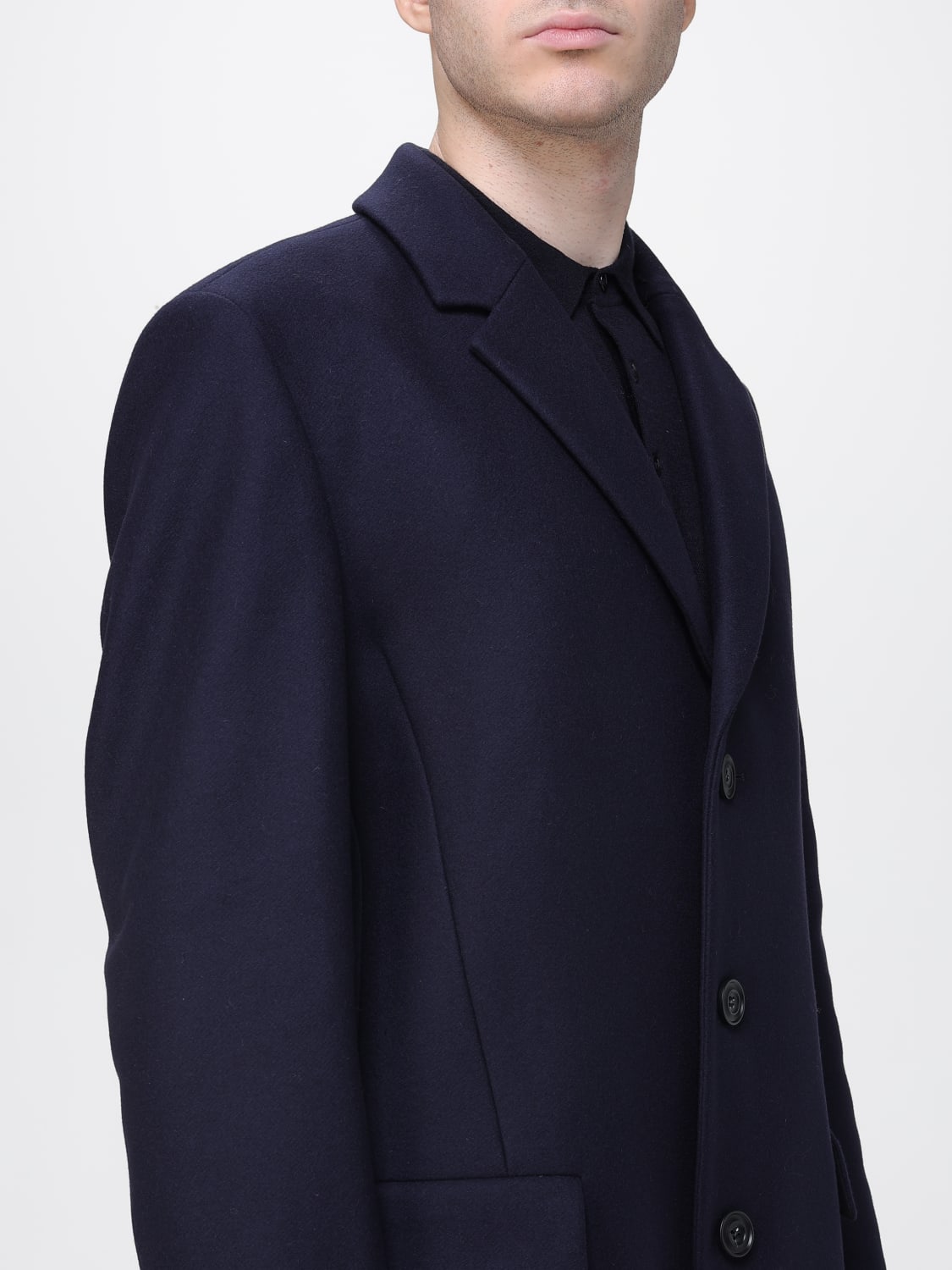 HUGO COAT: Coat men Hugo, Blue - Img 4