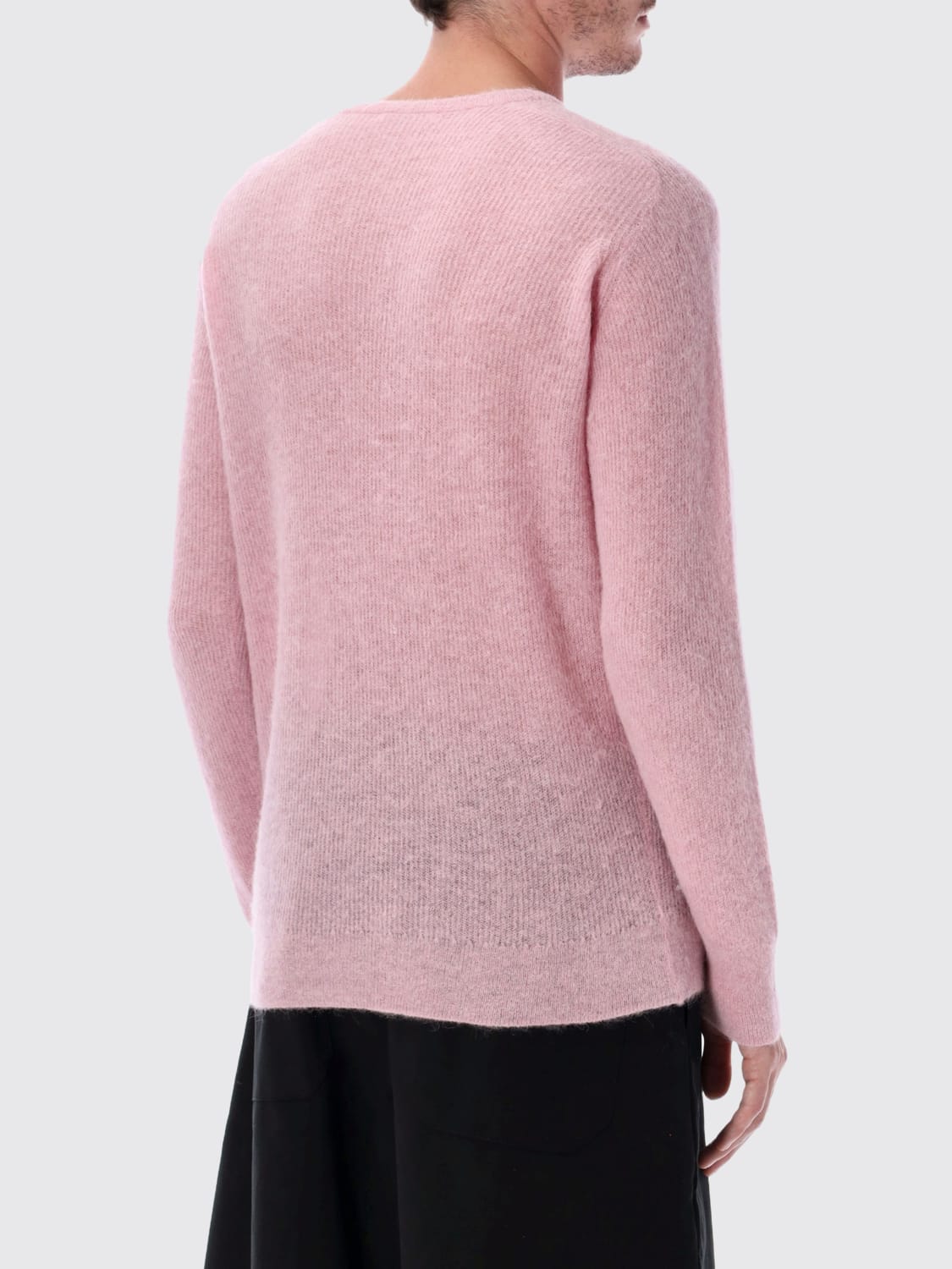 AURALEE SWEATER: Sweater men Auralee, Pink - Img 2