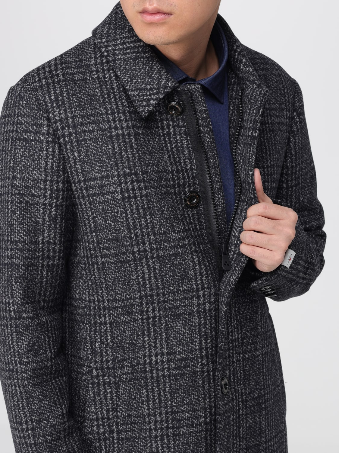 PEUTEREY COAT: Jacket men Peuterey, Grey - Img 4