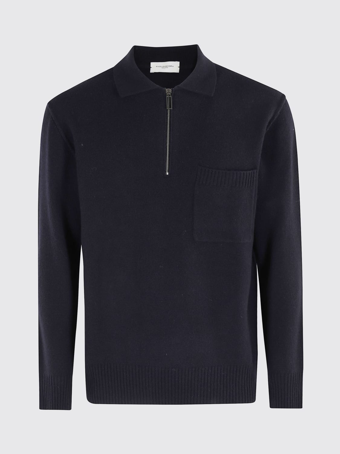 PAOLO PECORA POLO SHIRT: Sweater men Paolo Pecora, Blue - Img 1