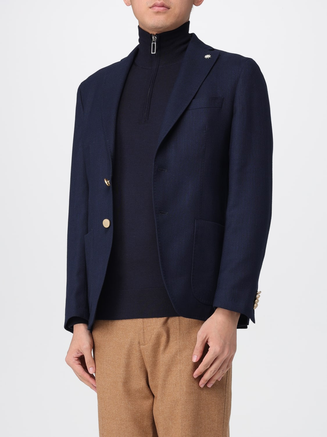 MANUEL RITZ JACKET: Blazer men Manuel Ritz, Blue - Img 3
