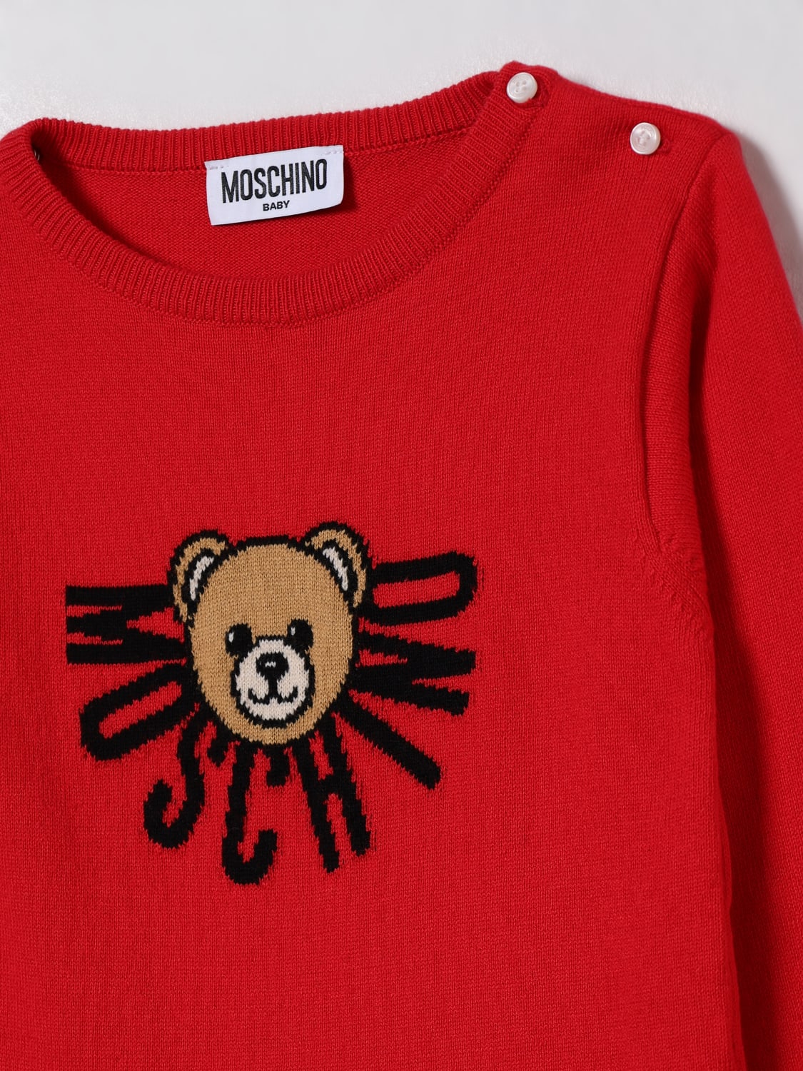 MOSCHINO DRESS: Suit kids Moschino, Red - Img 3
