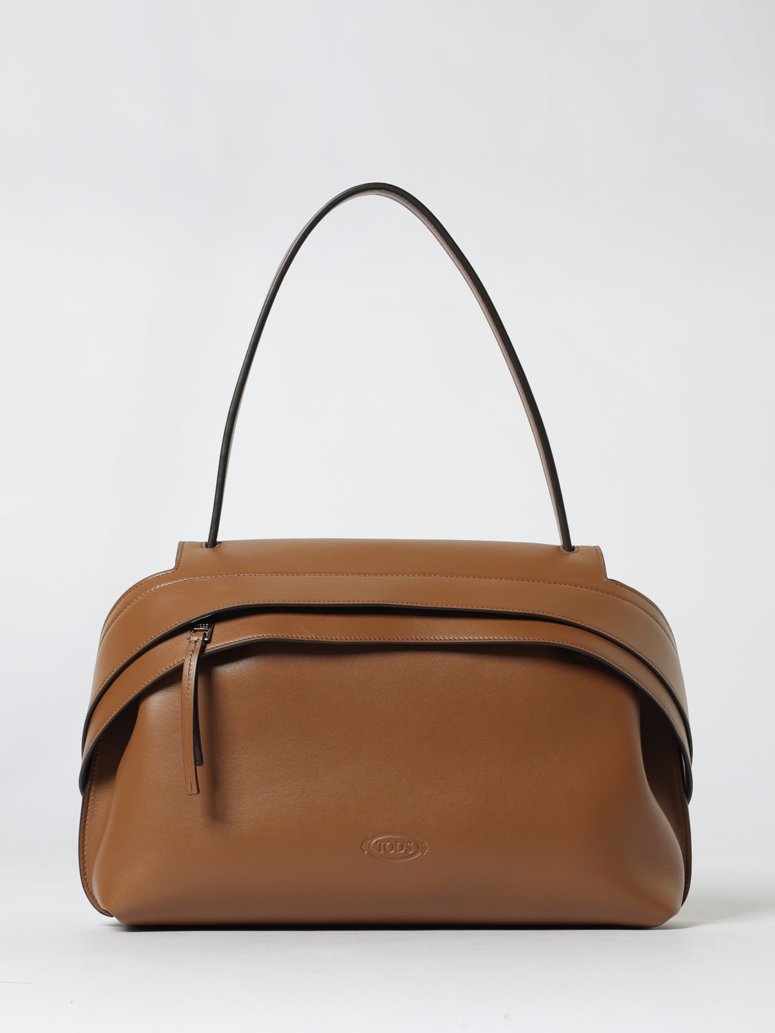 TOD'S SAC PORTÉ ÉPAULE: Sac porté épaule femme Tod's, Marron - Img 1