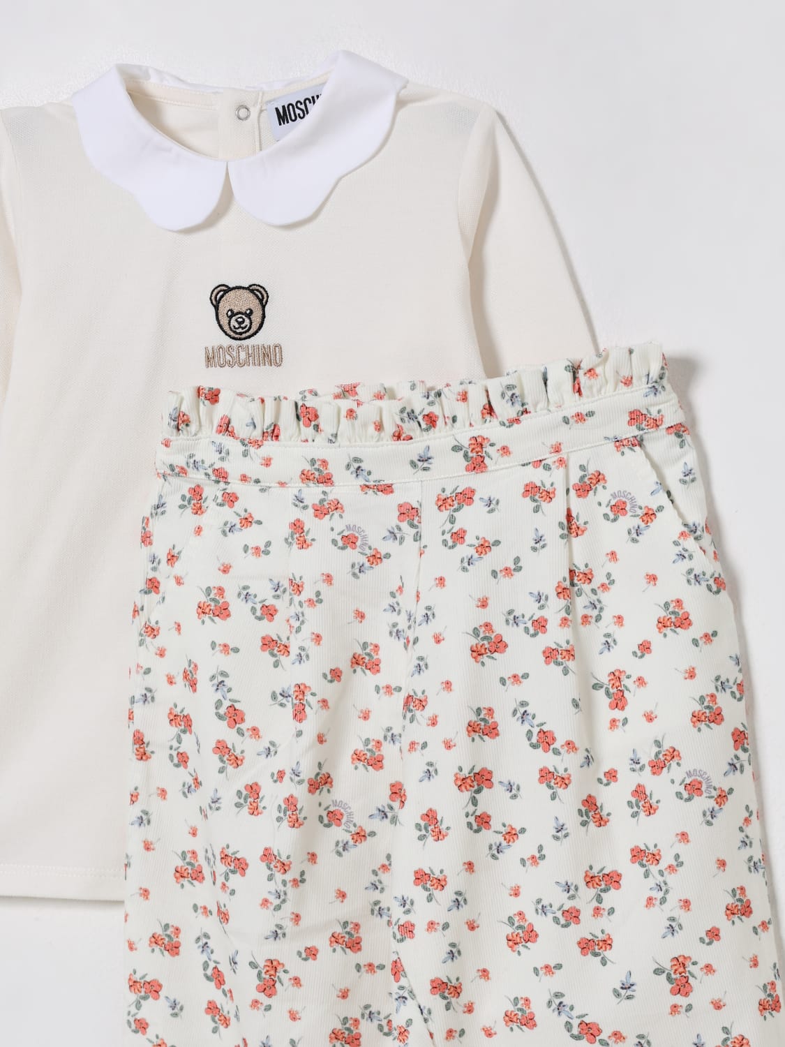 MOSCHINO CO-ORD: Dress kids Moschino, Multicolor - Img 3