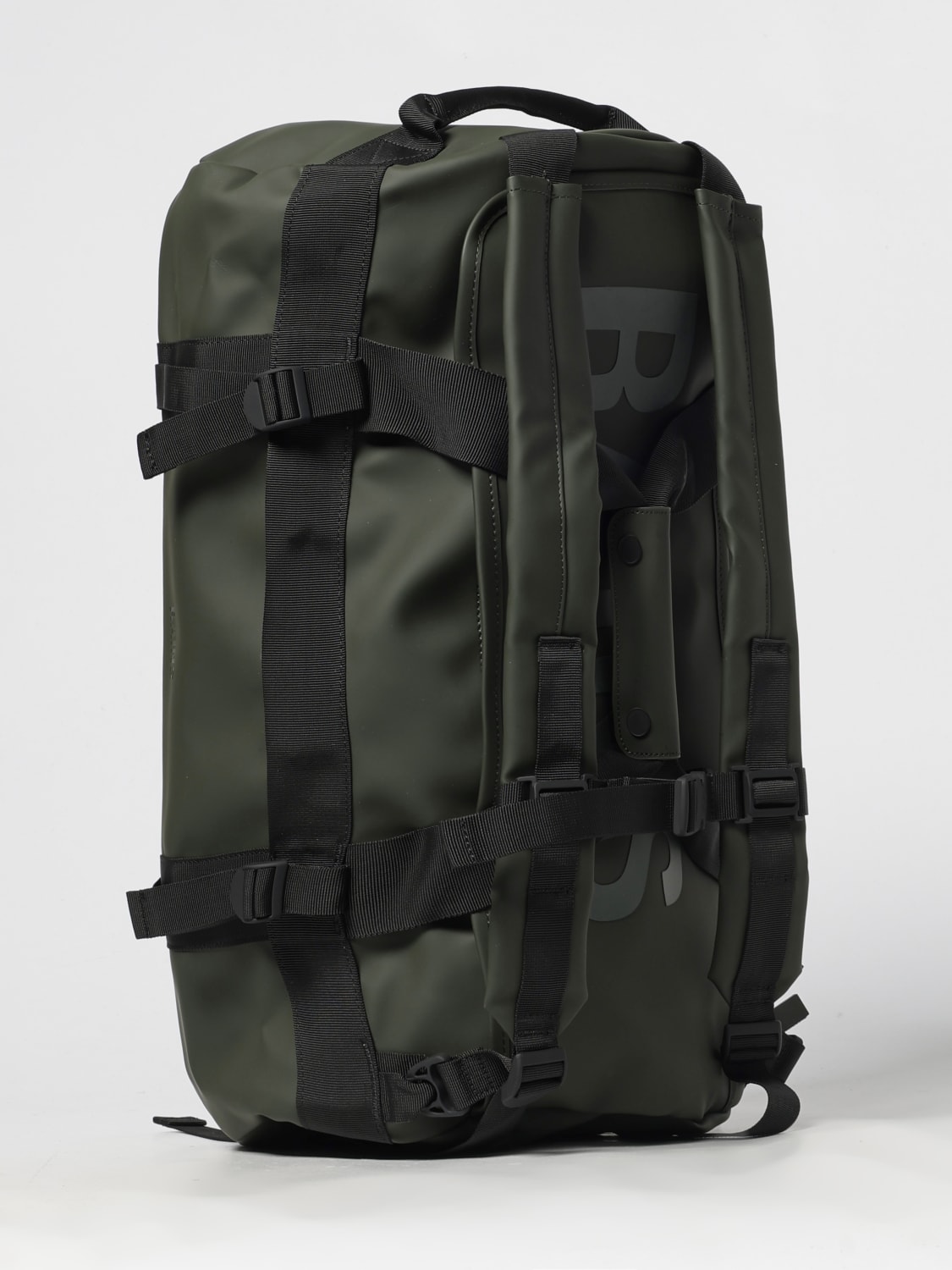RAINS TRAVEL BAG: Backpack men Rains, Green - Img 2
