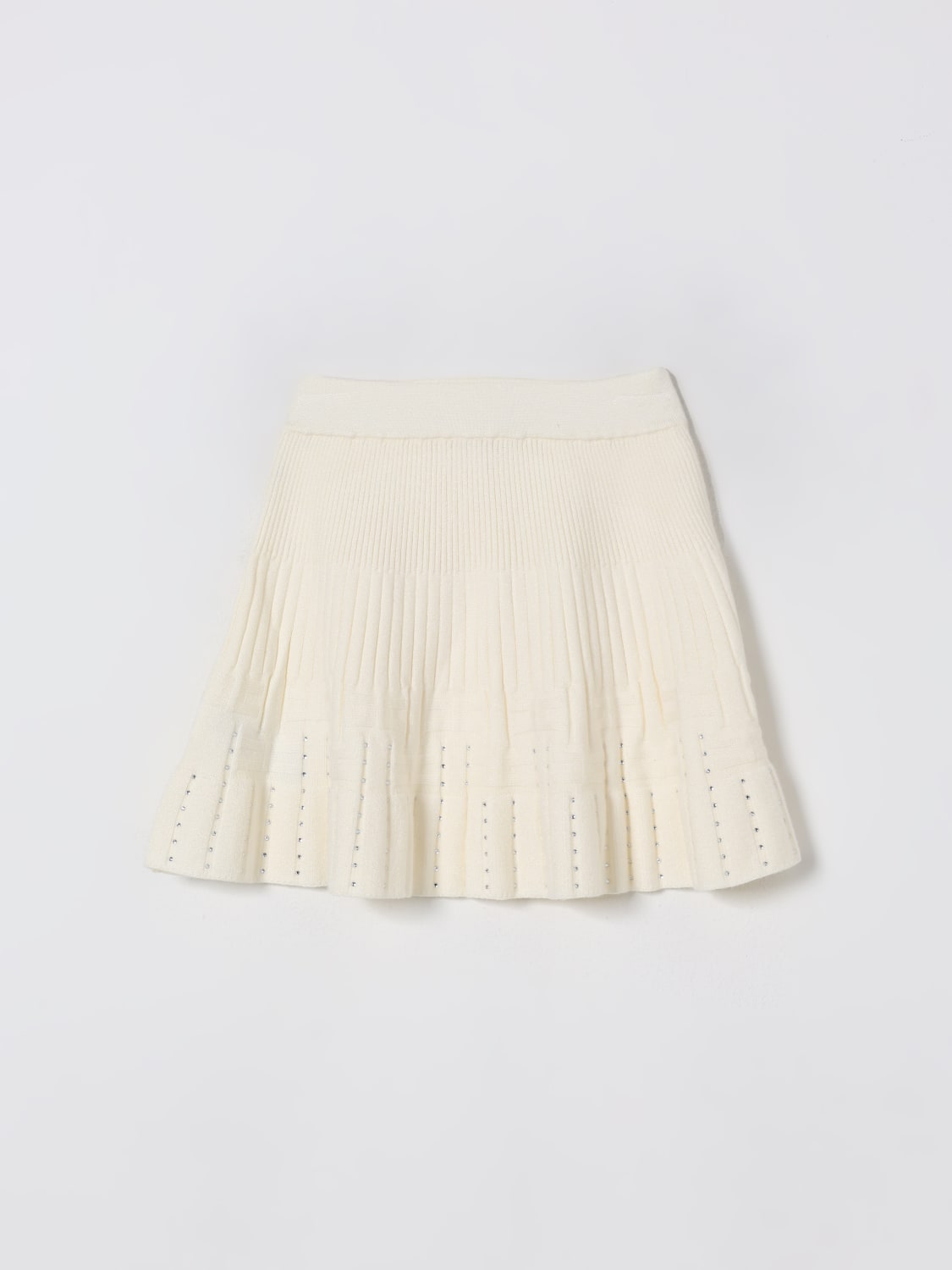ELISABETTA FRANCHI LA MIA BAMBINA SKIRT: Skirt kids Elisabetta Franchi La Mia Bambina, Milk - Img 1