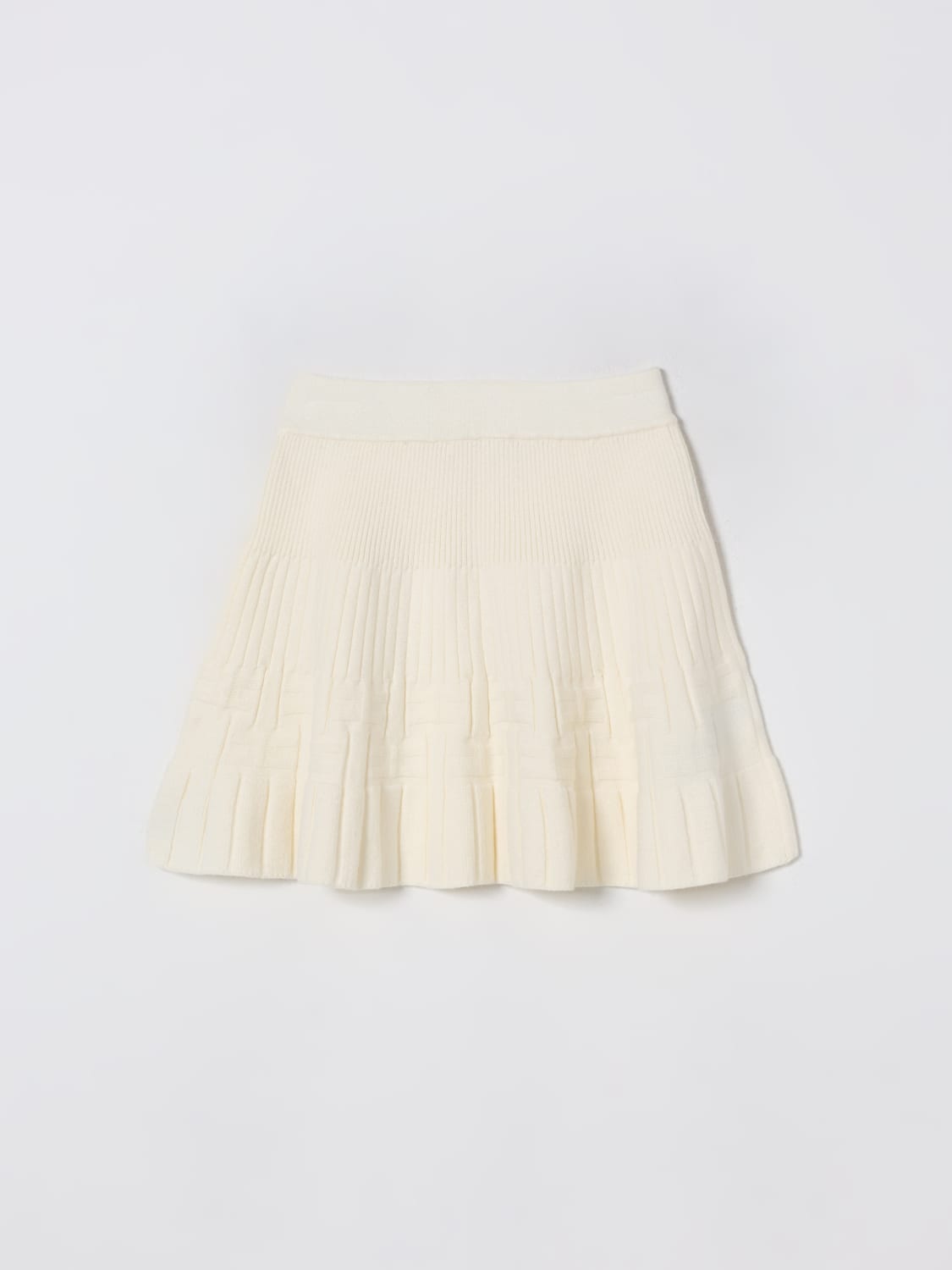 ELISABETTA FRANCHI LA MIA BAMBINA SKIRT: Skirt kids Elisabetta Franchi La Mia Bambina, Milk - Img 2