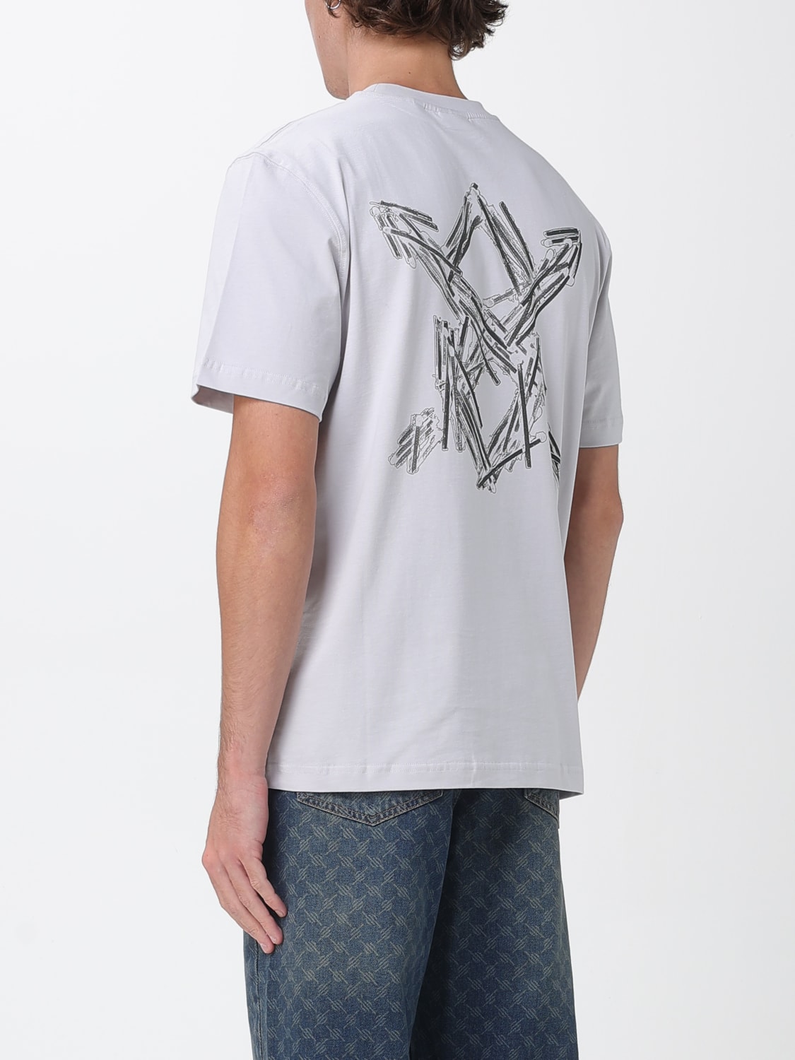 DAILY PAPER T-SHIRT: T-shirt men Daily Paper, Grey - Img 2