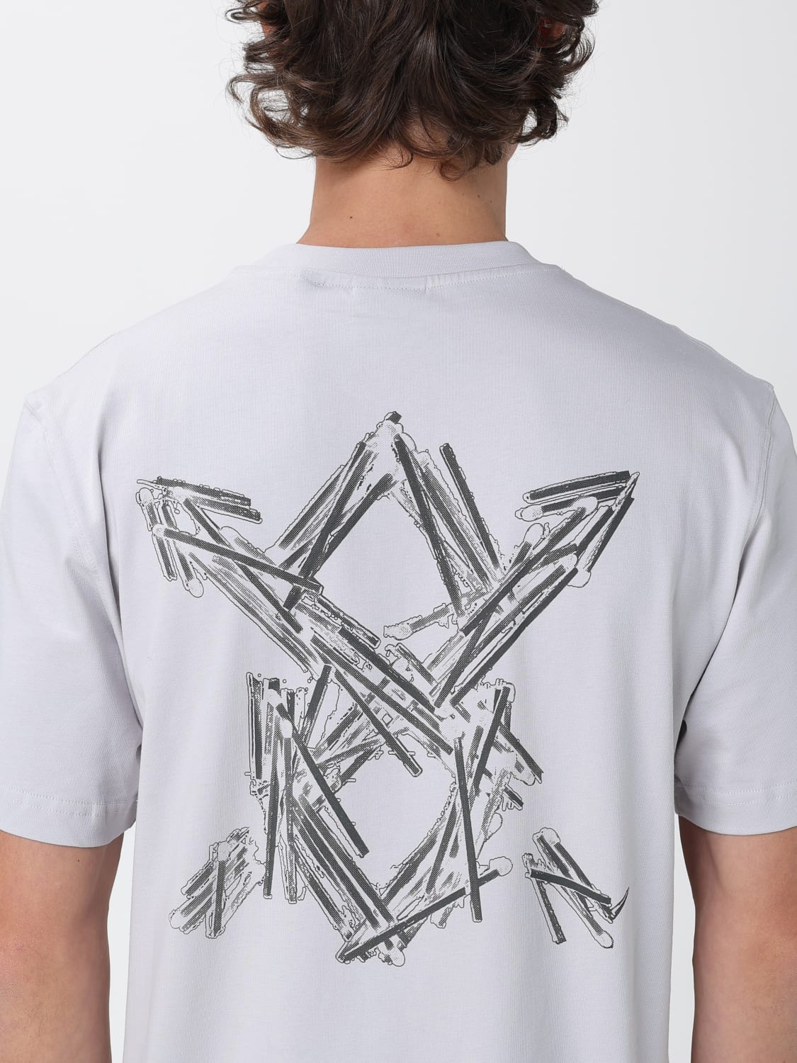 DAILY PAPER T-SHIRT: T-shirt men Daily Paper, Grey - Img 3