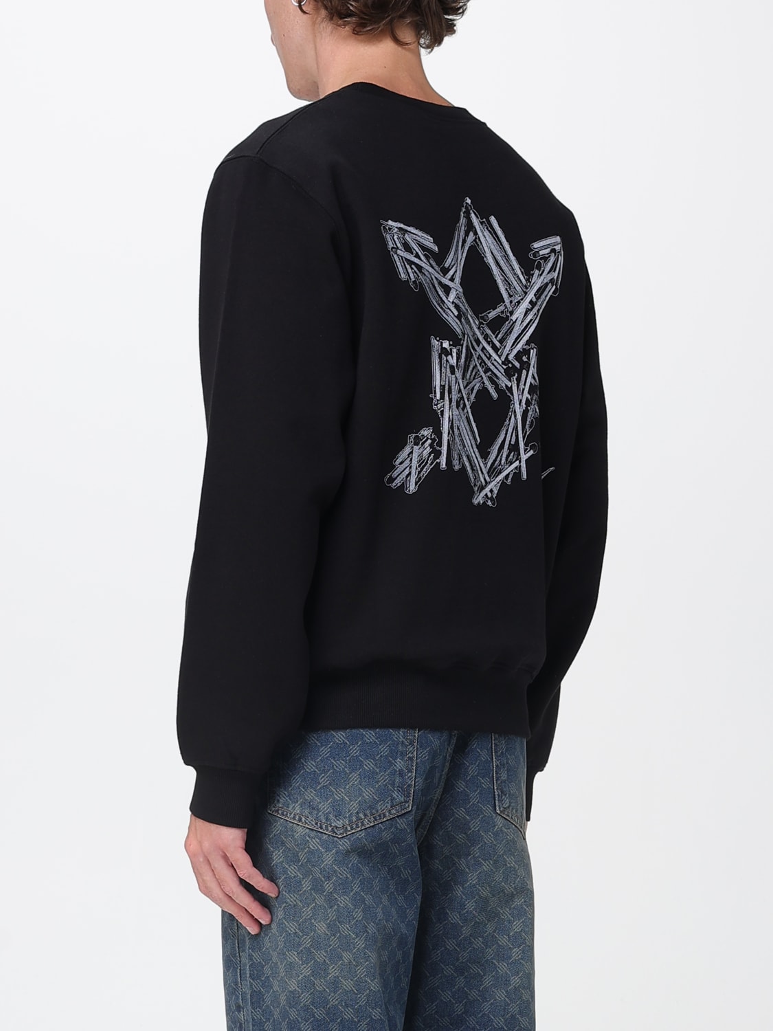 DAILY PAPER SUDADERA: Sudadera hombre Daily Paper, Negro - Img 2