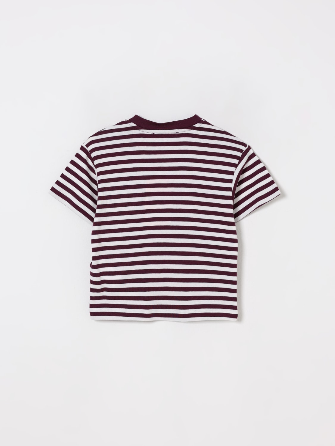 MAX&CO. KID T-SHIRT: T-shirt Max&co. Kid in cotone a righe , Prugna - Img 2
