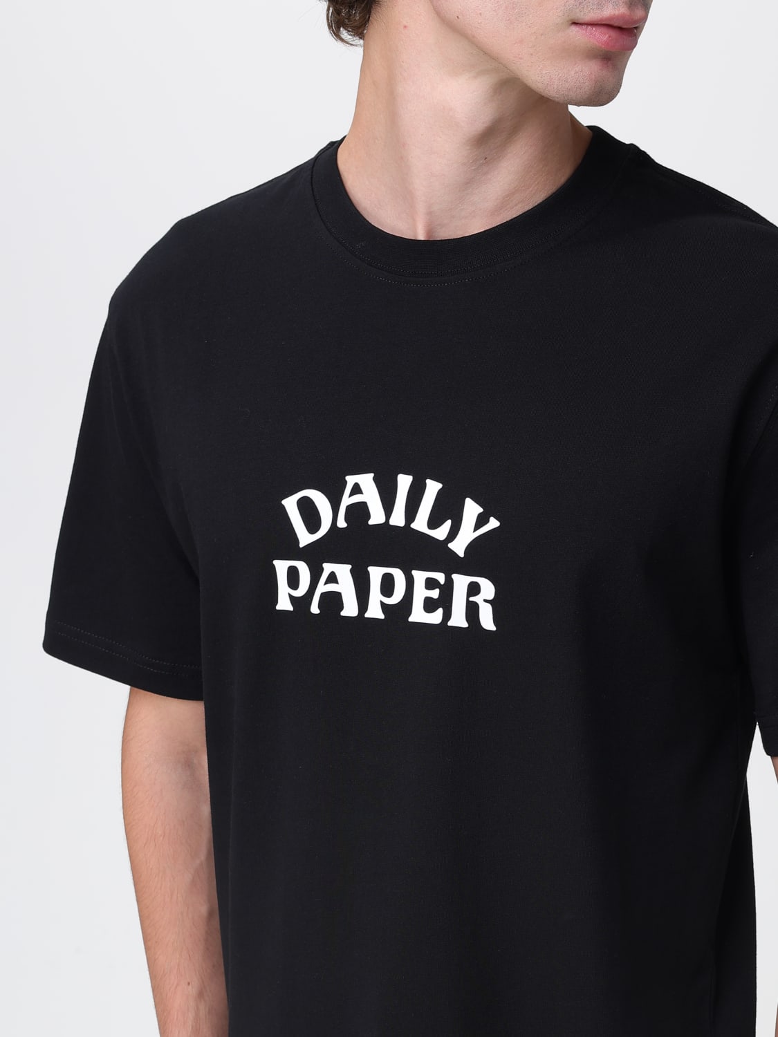 DAILY PAPER T-SHIRT: T-shirt men Daily Paper, Black - Img 3