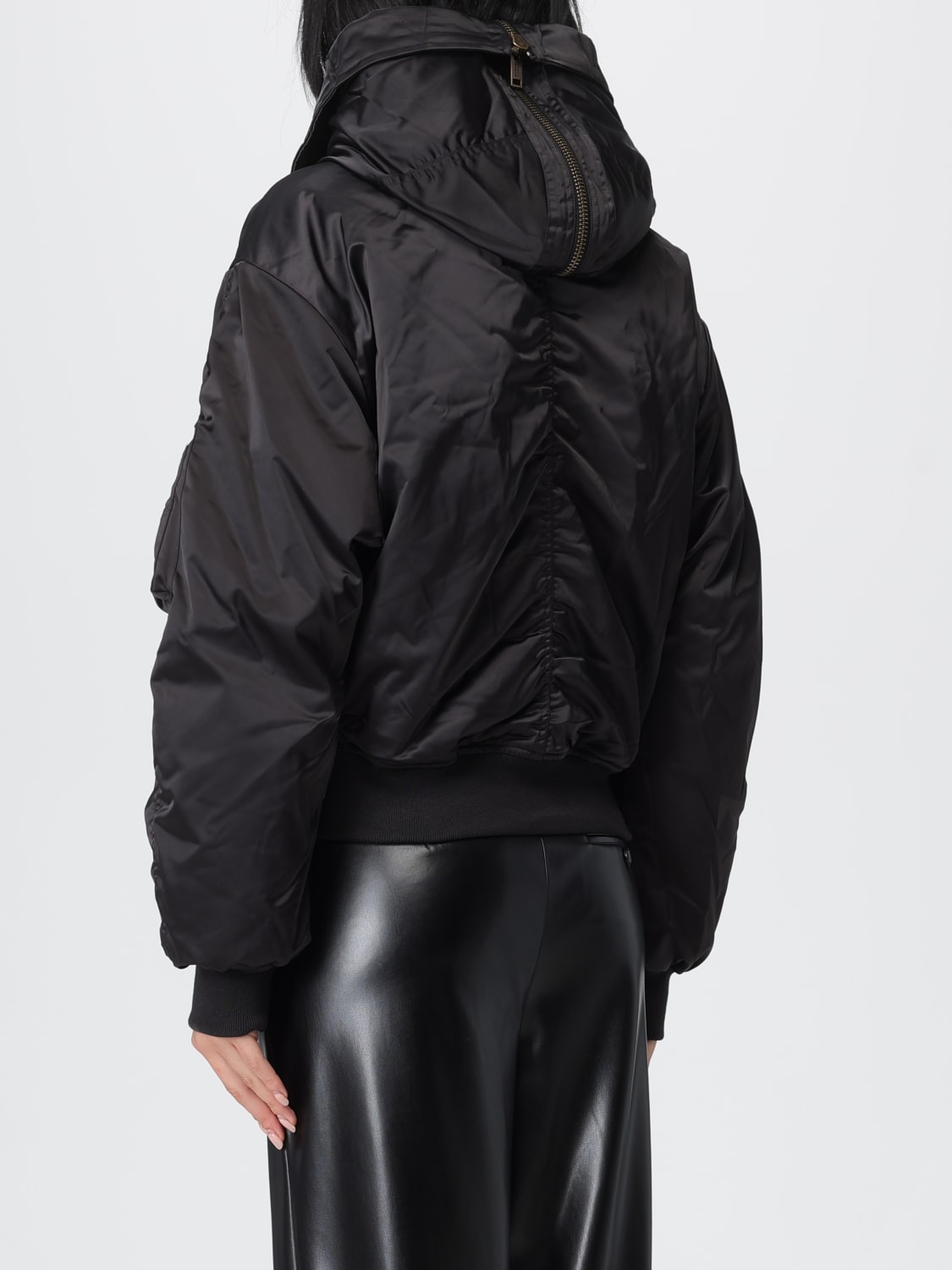 ISABEL MARANT ETOILE GIACCA: Bomber di poliestere Isabel Marant Etoile, Nero - Img 2