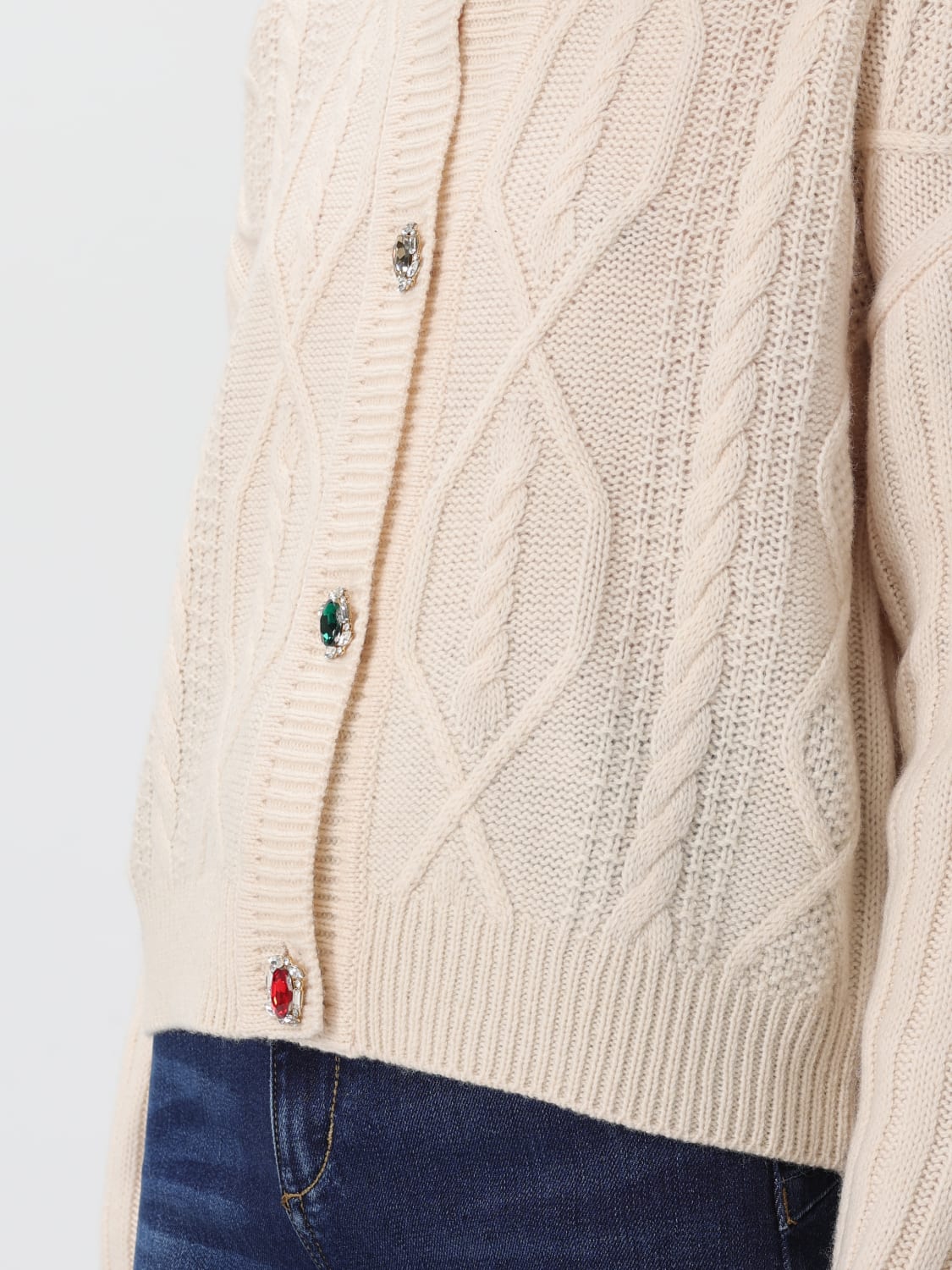 LIU JO PULL: Sweat-shirt femme Liu Jo, Beige - Img 3