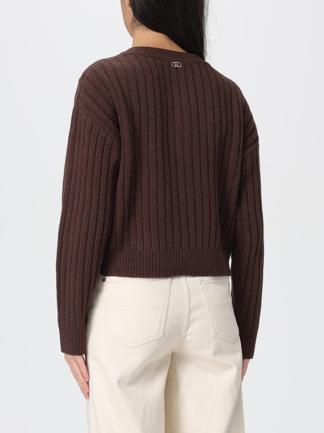 LIU JO JERSEY: Sudadera mujer Liu Jo, Marrón - Img 2