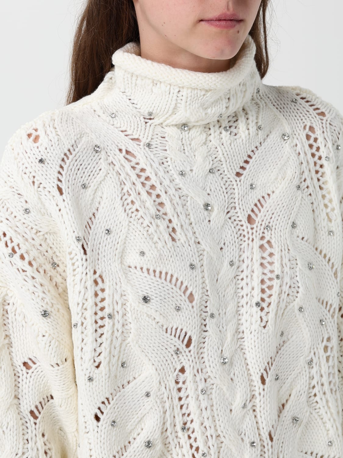 LIU JO JERSEY: Sudadera mujer Liu Jo, Blanco - Img 3