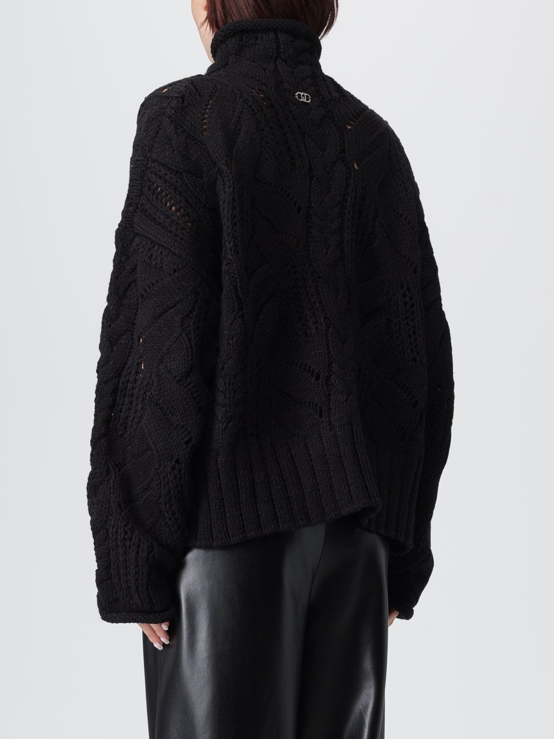 LIU JO JERSEY: Sudadera mujer Liu Jo, Negro - Img 2