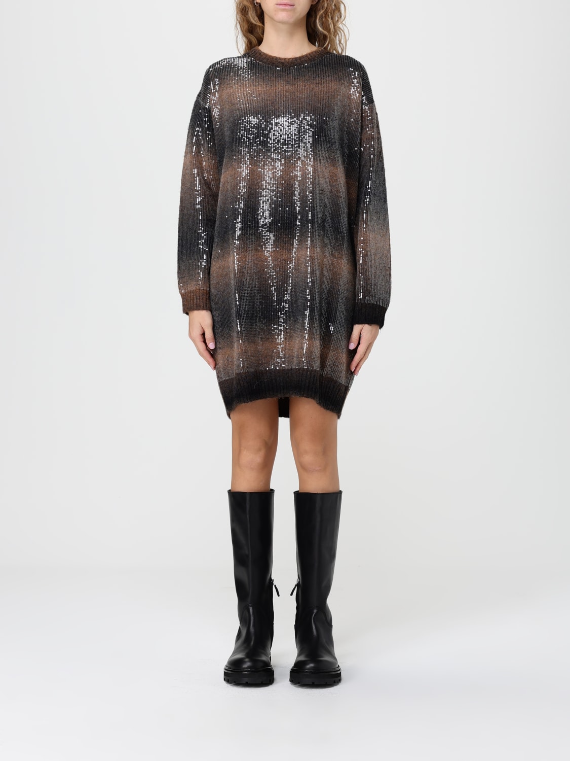 LIU JO KLEID: Kleider damen Liu Jo, Braun - Img 1