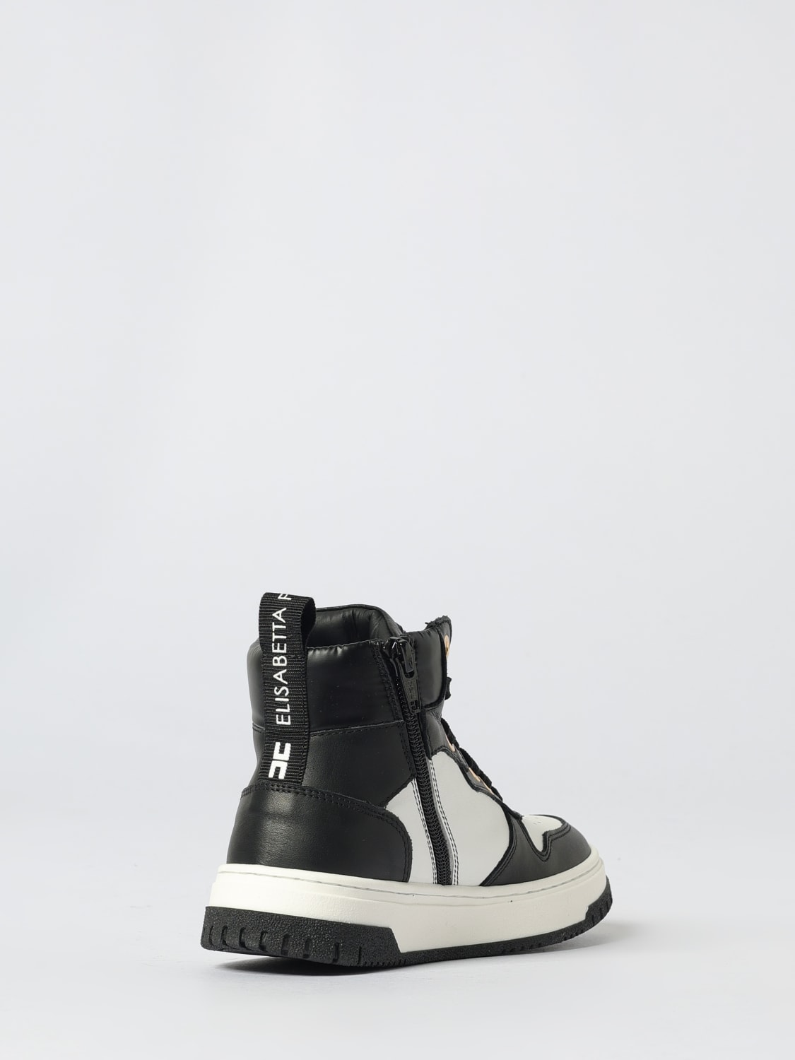 ELISABETTA FRANCHI LA MIA BAMBINA 运动鞋: 鞋履 儿童 Elisabetta Franchi La Mia Bambina, 黑色 - Img 3