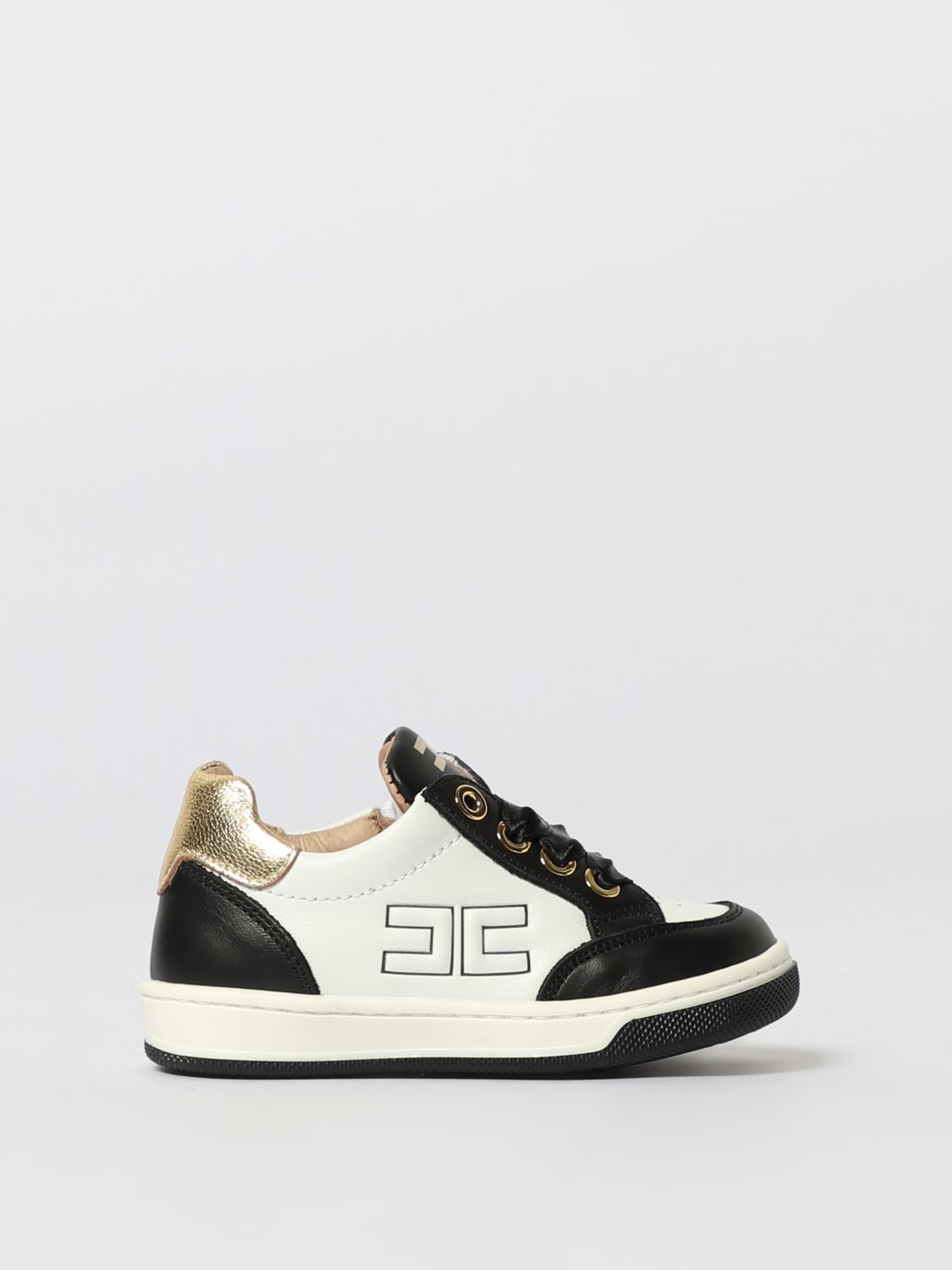 ELISABETTA FRANCHI LA MIA BAMBINA SNEAKERS: Shoes kids Elisabetta Franchi La Mia Bambina, Black - Img 1