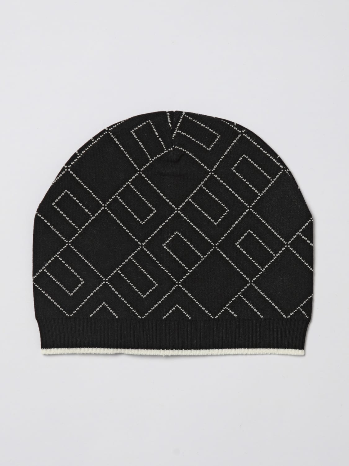 ELISABETTA FRANCHI LA MIA BAMBINA GORRO: Gorros niña niños Elisabetta Franchi La Mia Bambina, Negro - Img 1