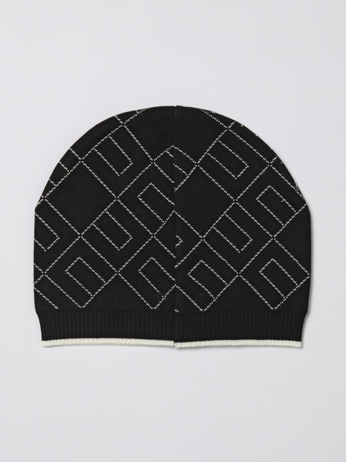 ELISABETTA FRANCHI LA MIA BAMBINA GORRO: Gorros niña niños Elisabetta Franchi La Mia Bambina, Negro - Img 2
