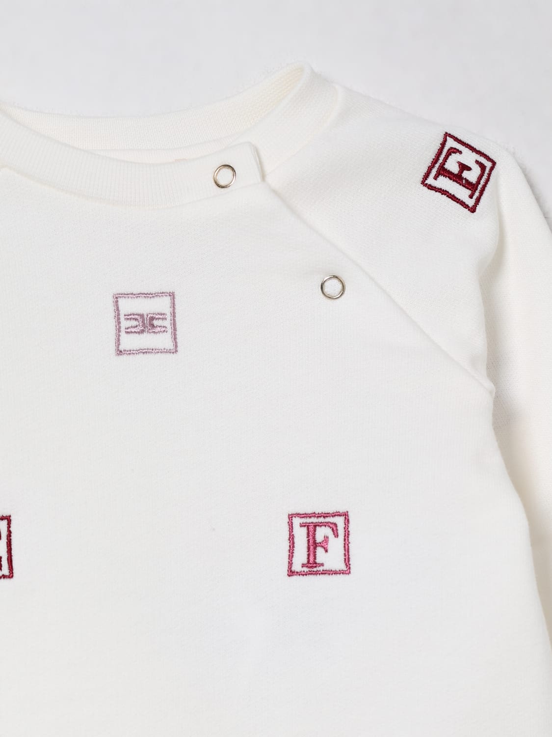 ELISABETTA FRANCHI LA MIA BAMBINA KLEID: Anzug kinder Elisabetta Franchi La Mia Bambina, Yellow Cream - Img 3