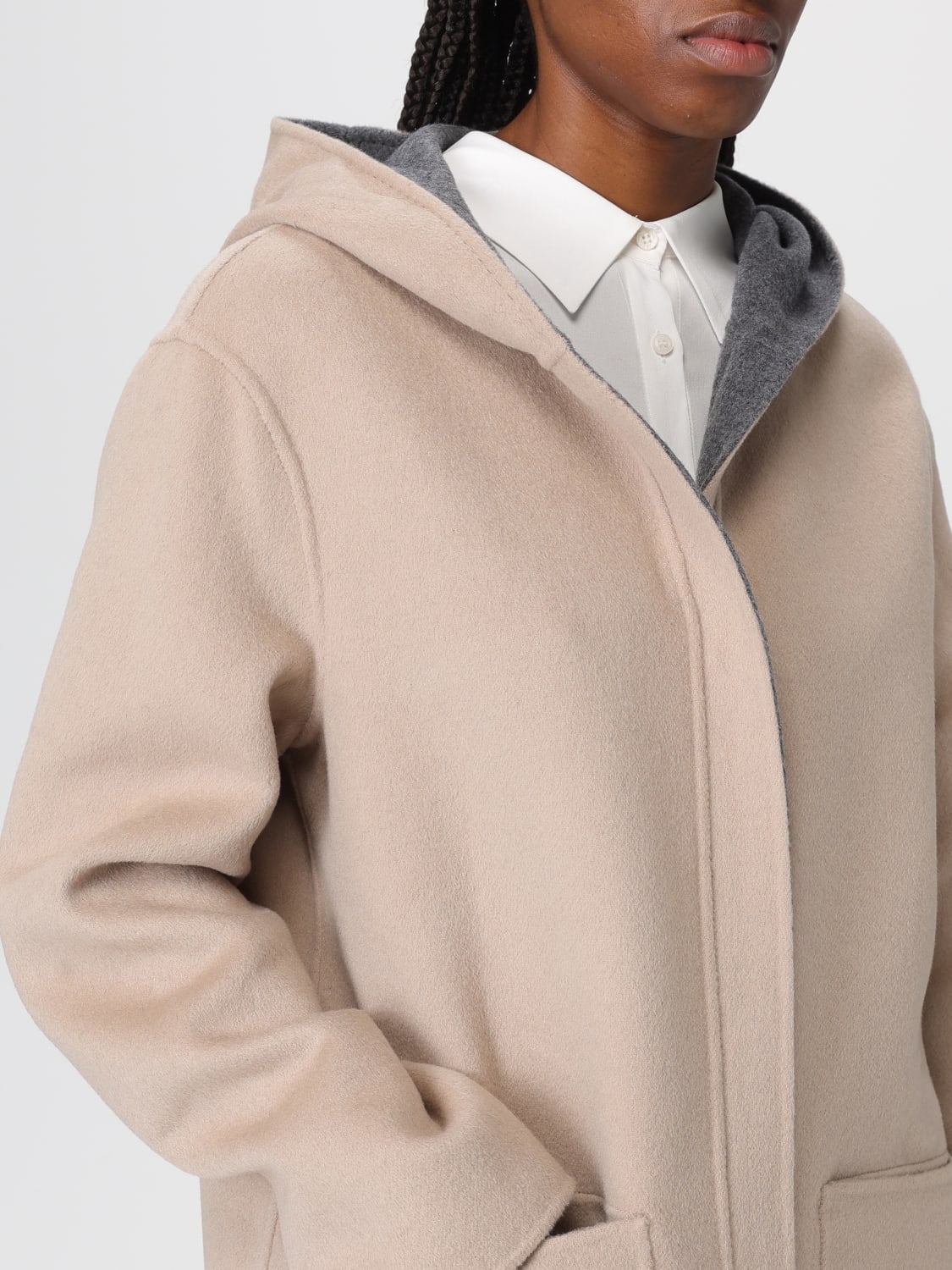 MALIPARMI COAT: Jacket woman Maliparmi, Grey - Img 4