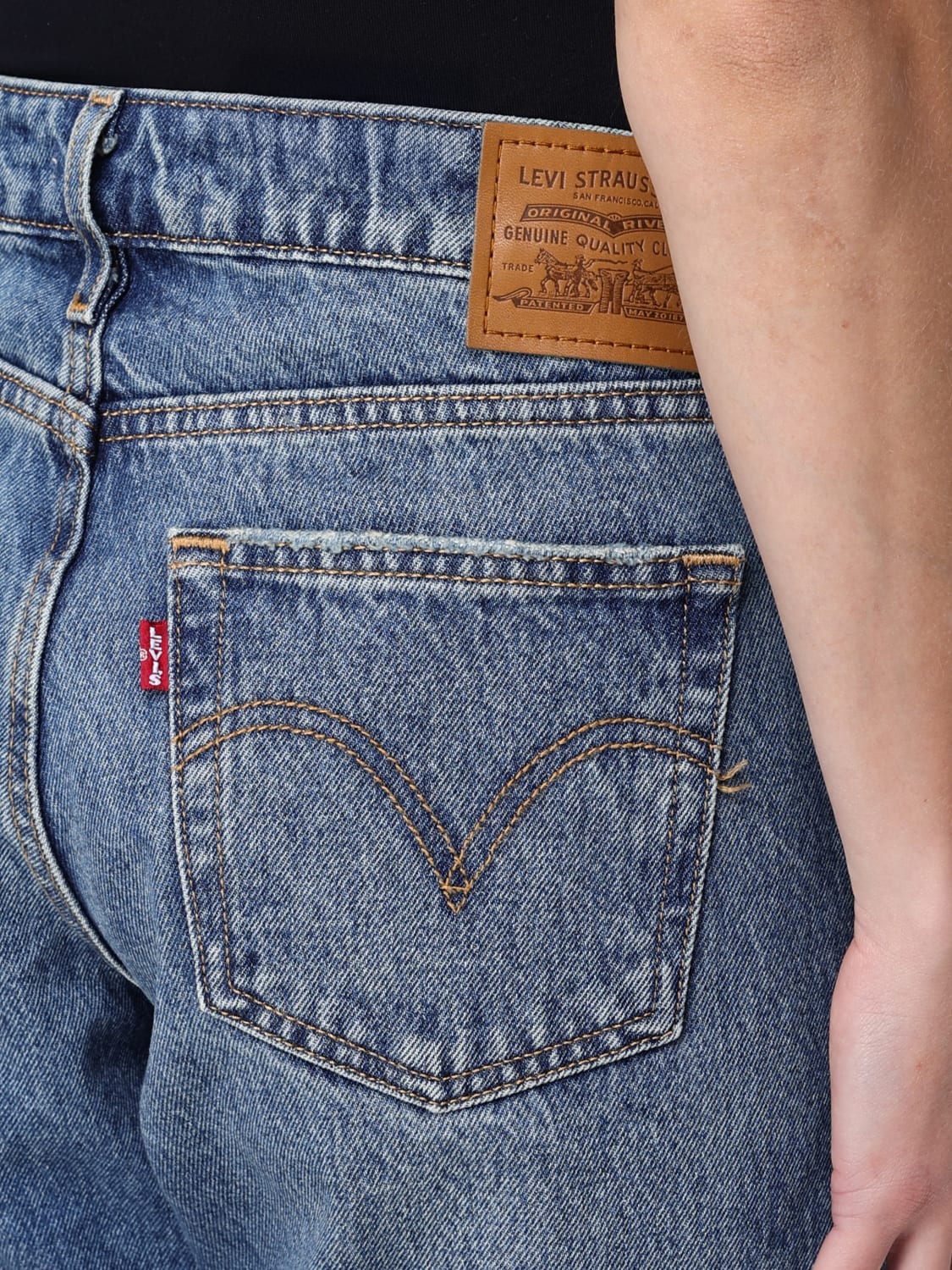 LEVI'S VAQUEROS: Vaquero mujer Levi's, Azul Oscuro - Img 3