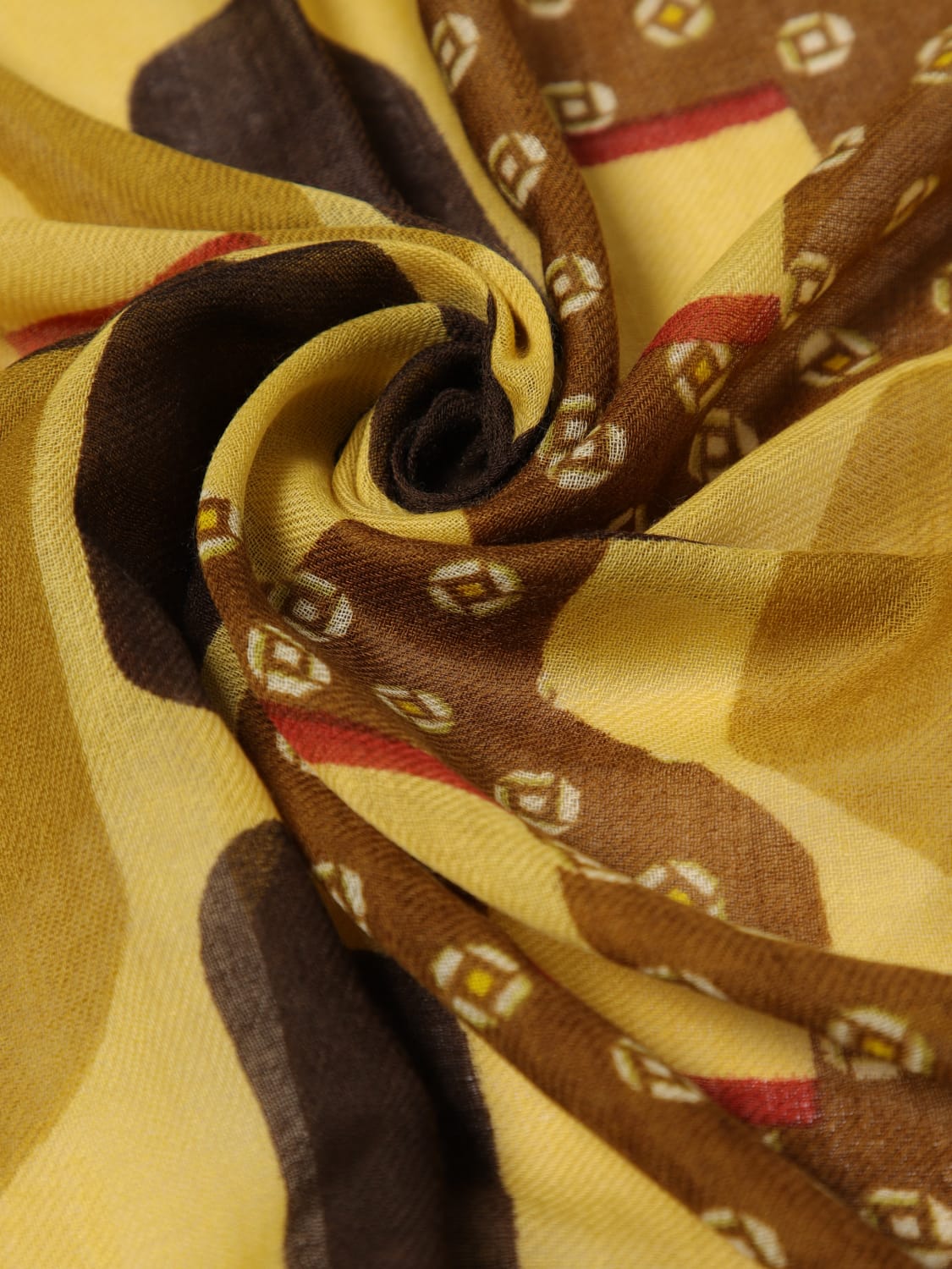 MALIPARMI SCARF: Scarf woman Maliparmi, Straw Yellow - Img 3