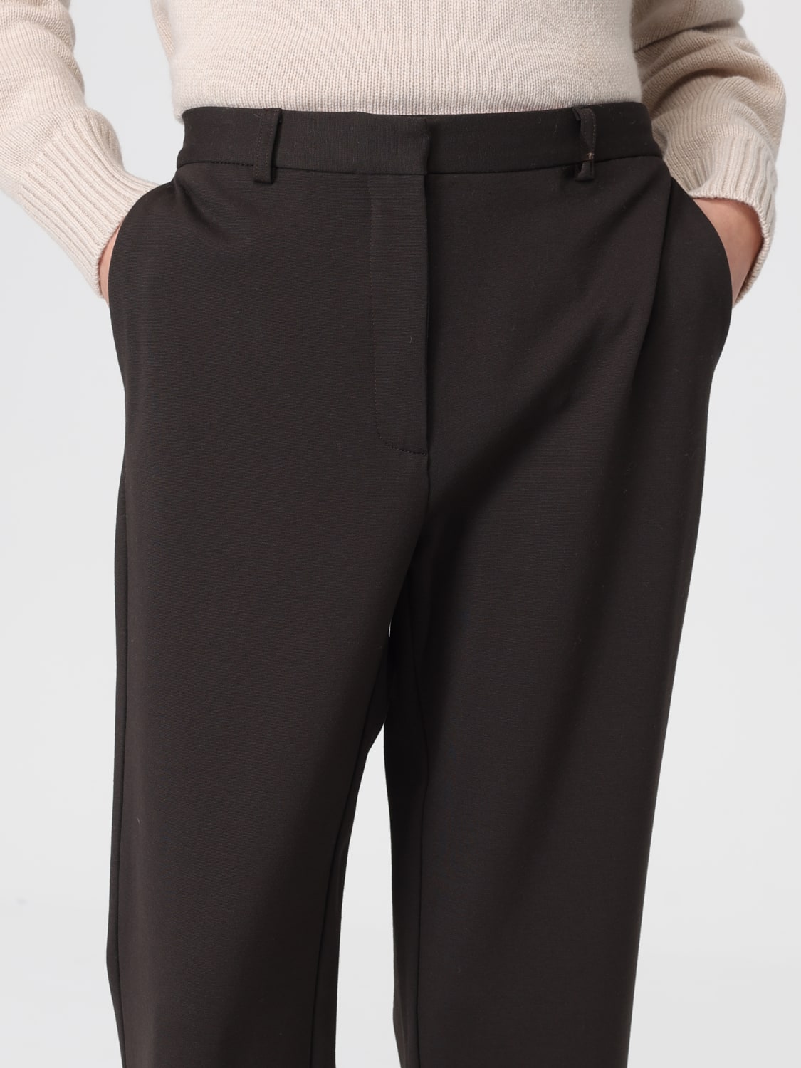 MALIPARMI PANTALONI: Pantaloni Maliparmi, Moro - Img 3