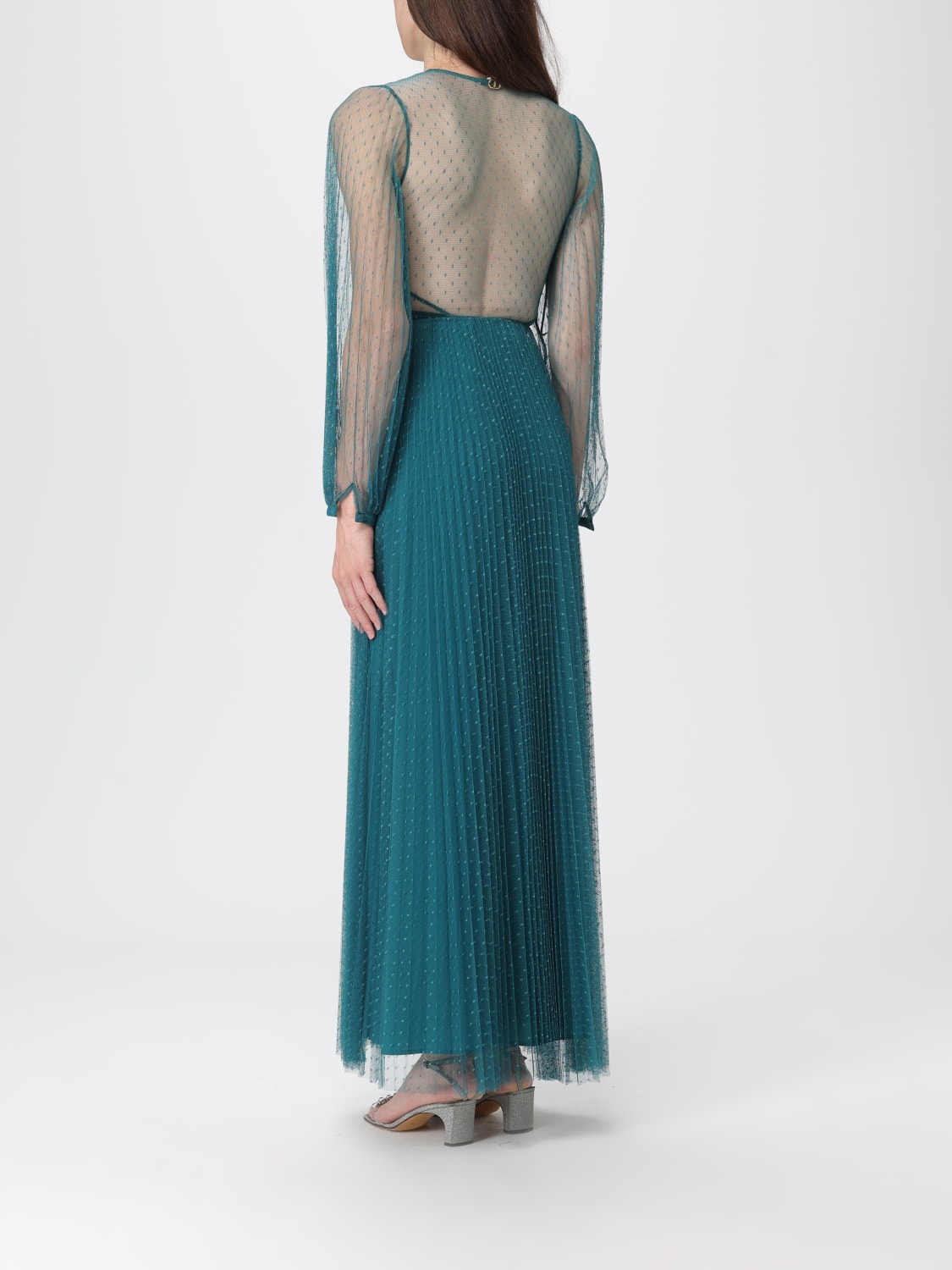 TWINSET DRESS: Dress woman Twinset, Forest Green - Img 2