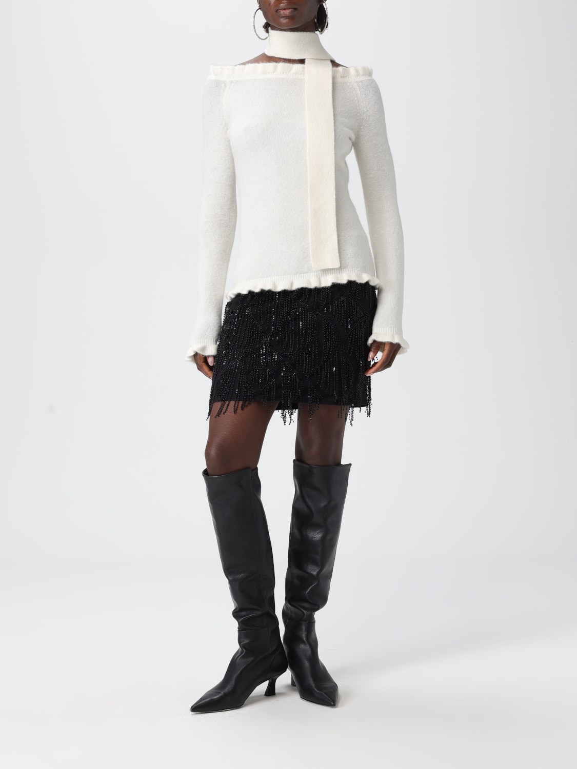 ROTATE TOP: Top woman Rotate, White - Img 2