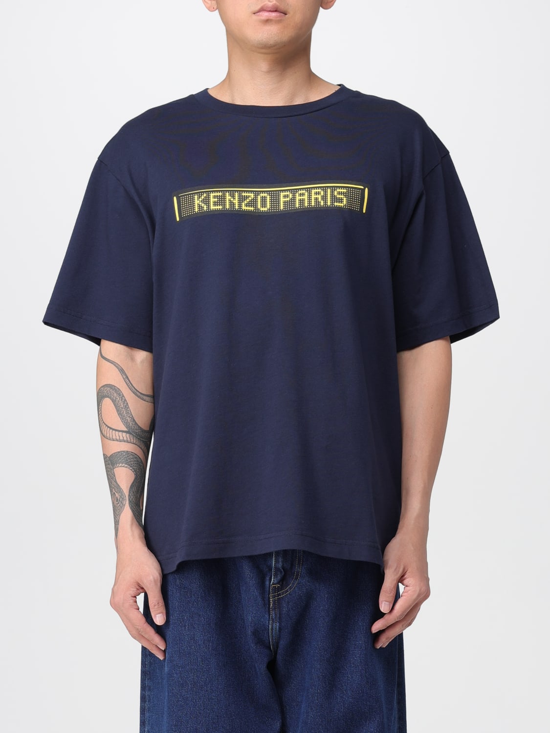 KENZO T-SHIRT: Polo shirt men Kenzo, Blue - Img 1