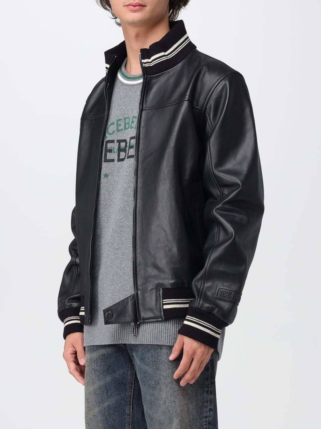 ICEBERG JACKET: Jacket men Iceberg, Black - Img 3