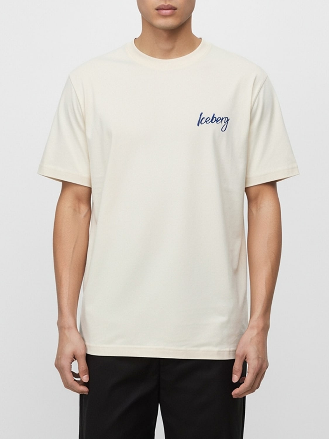 ICEBERG T-SHIRT: Polo herren Iceberg, Weiß - Img 1