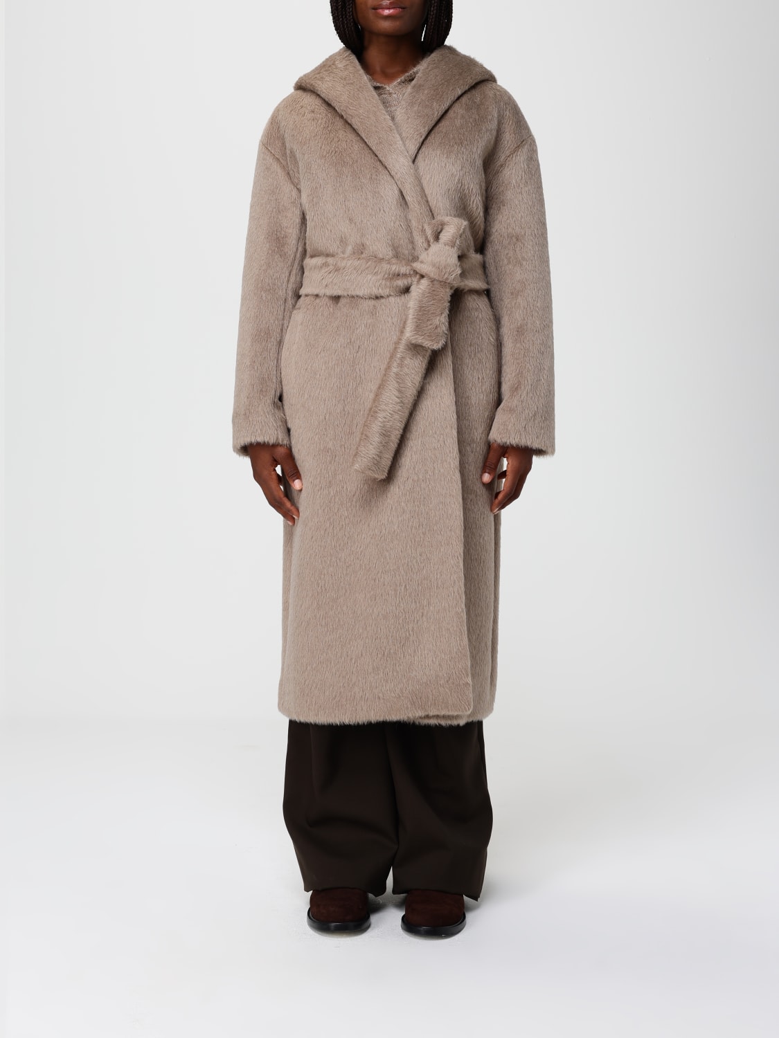 'S MAX MARA COAT: Coat woman 's Max Mara, White - Img 1