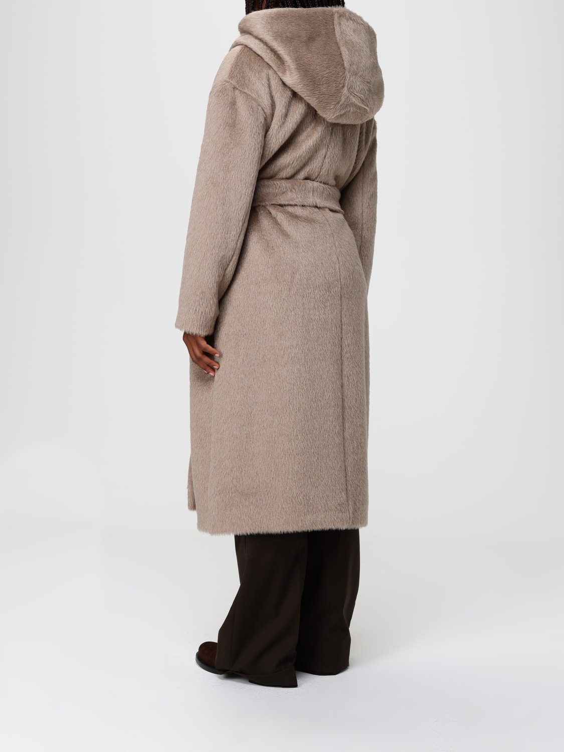 'S MAX MARA COAT: Coat woman 's Max Mara, White - Img 3