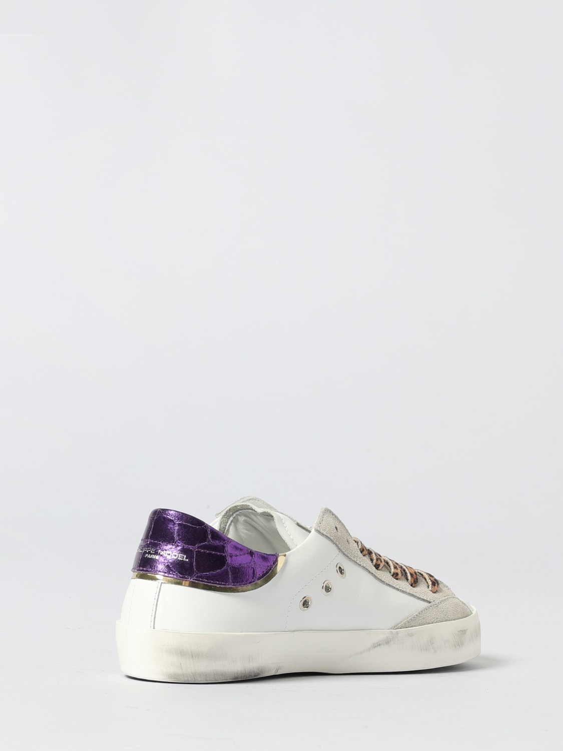 PHILIPPE MODEL JUNIOR SNEAKERS: Shoes kids Philippe Model Junior, White - Img 3